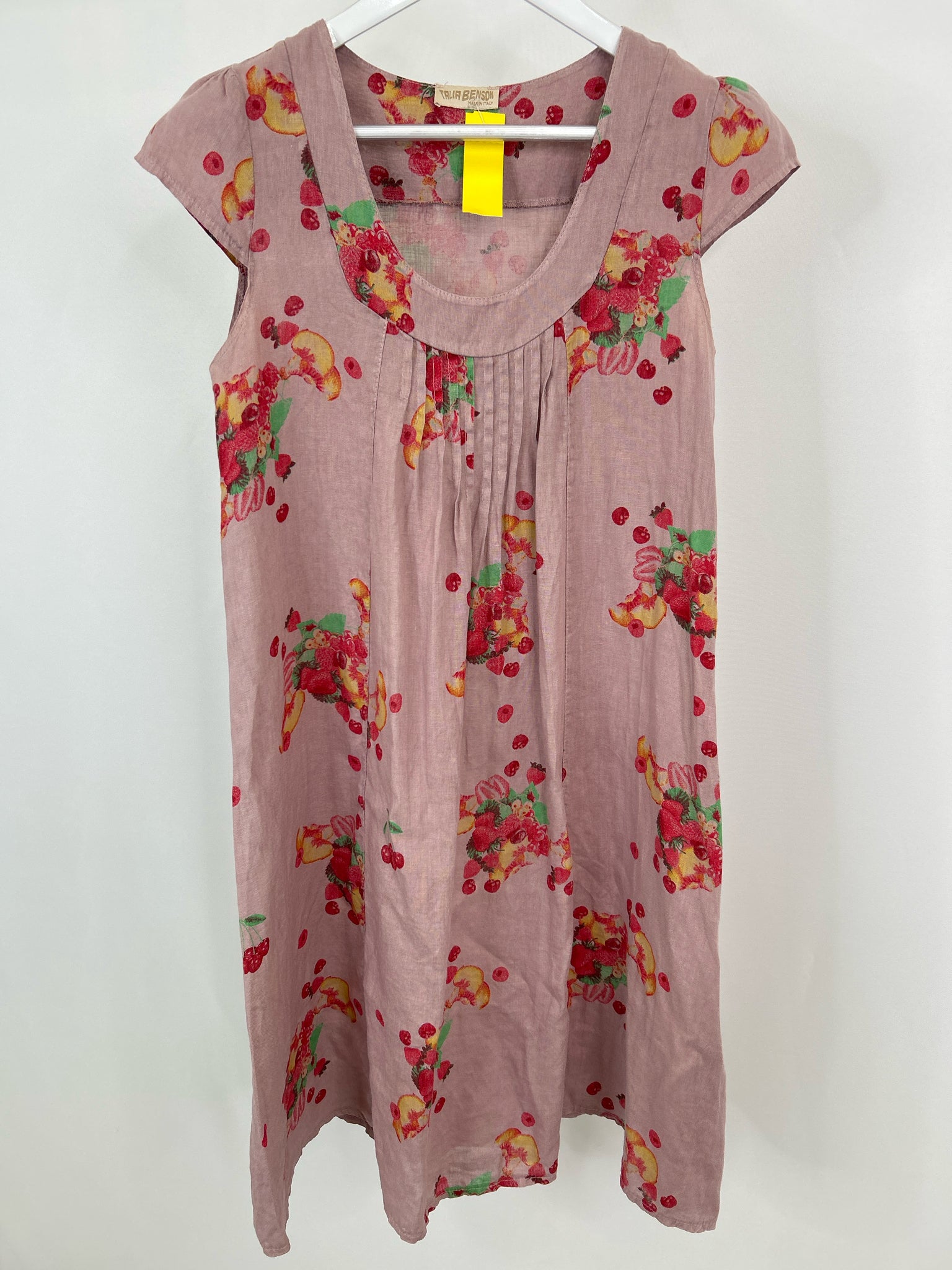 TALIA BENSON Size M Pink Print Women Dress