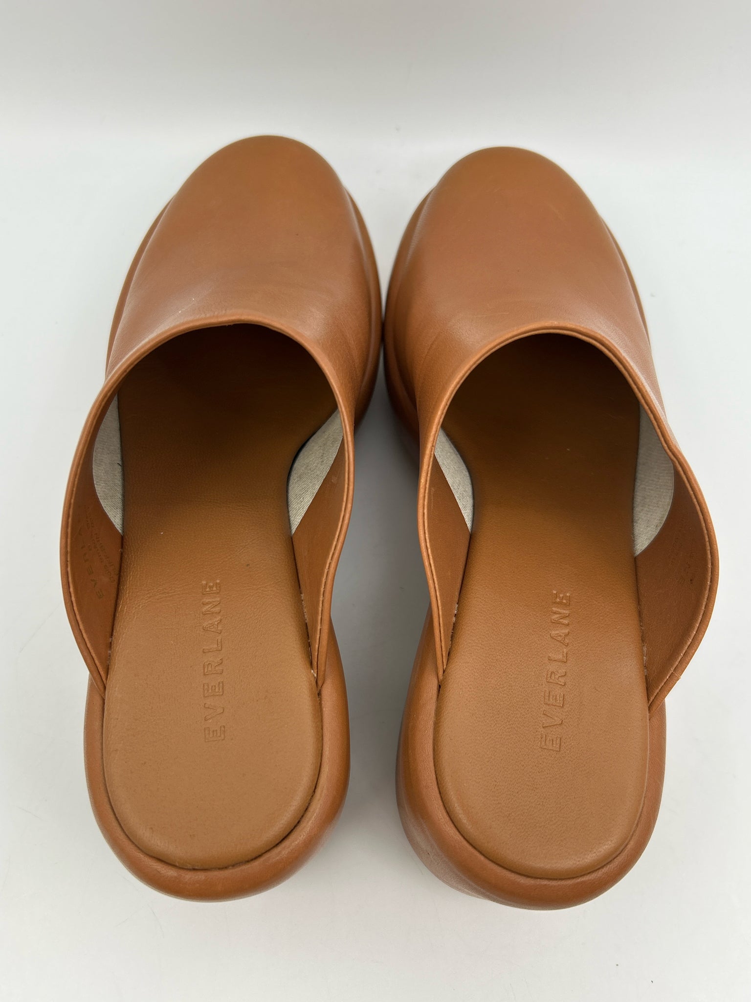 EVERLANE Size 8 COGNAC Women Clogs
