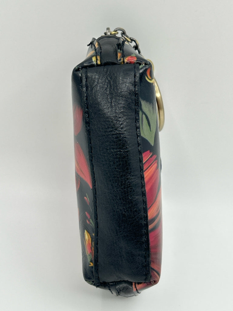 PATRICIA NASH Black Floral Purse