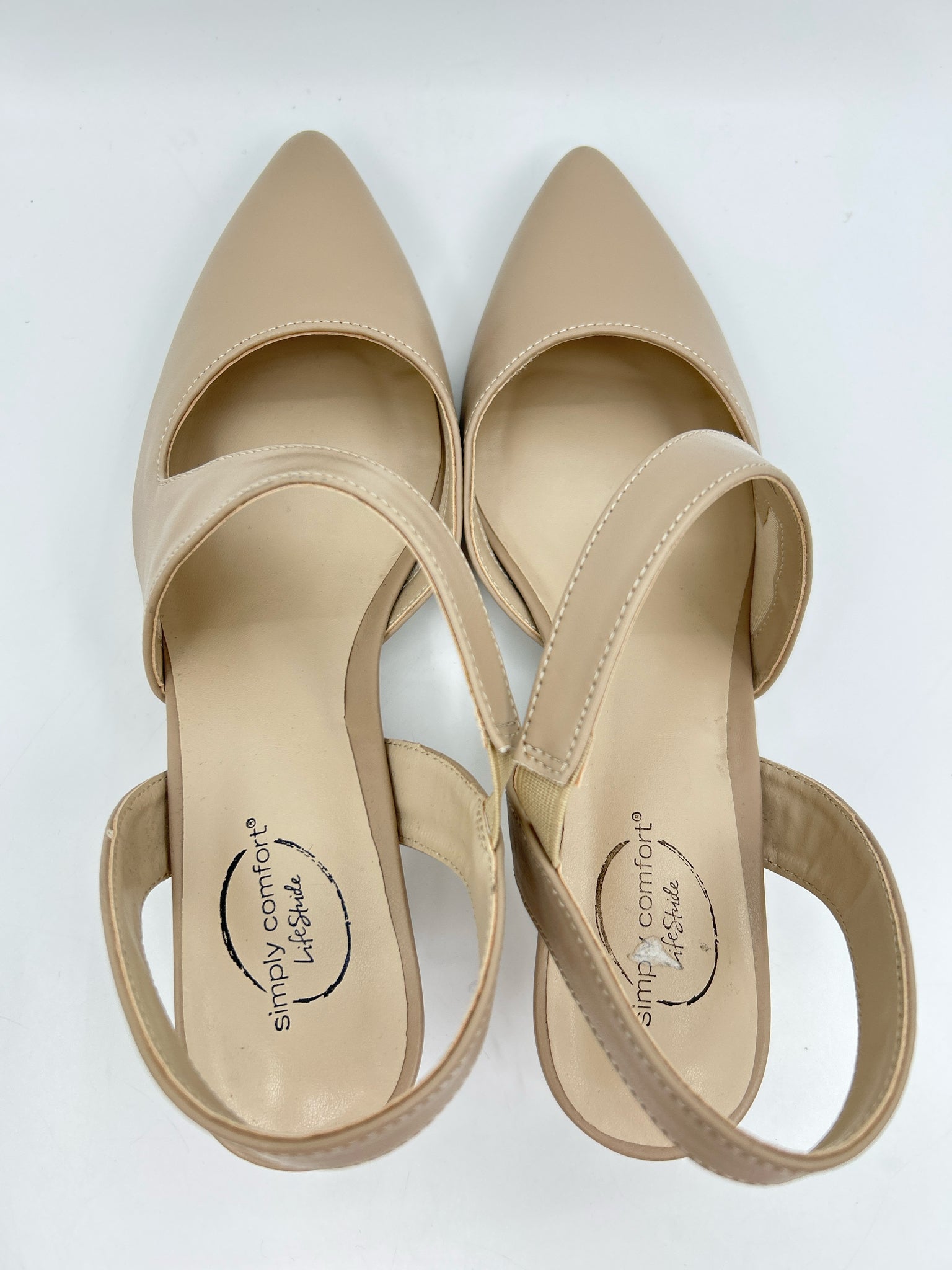 LIFE STRIDE Size 11M Beige Women Pumps