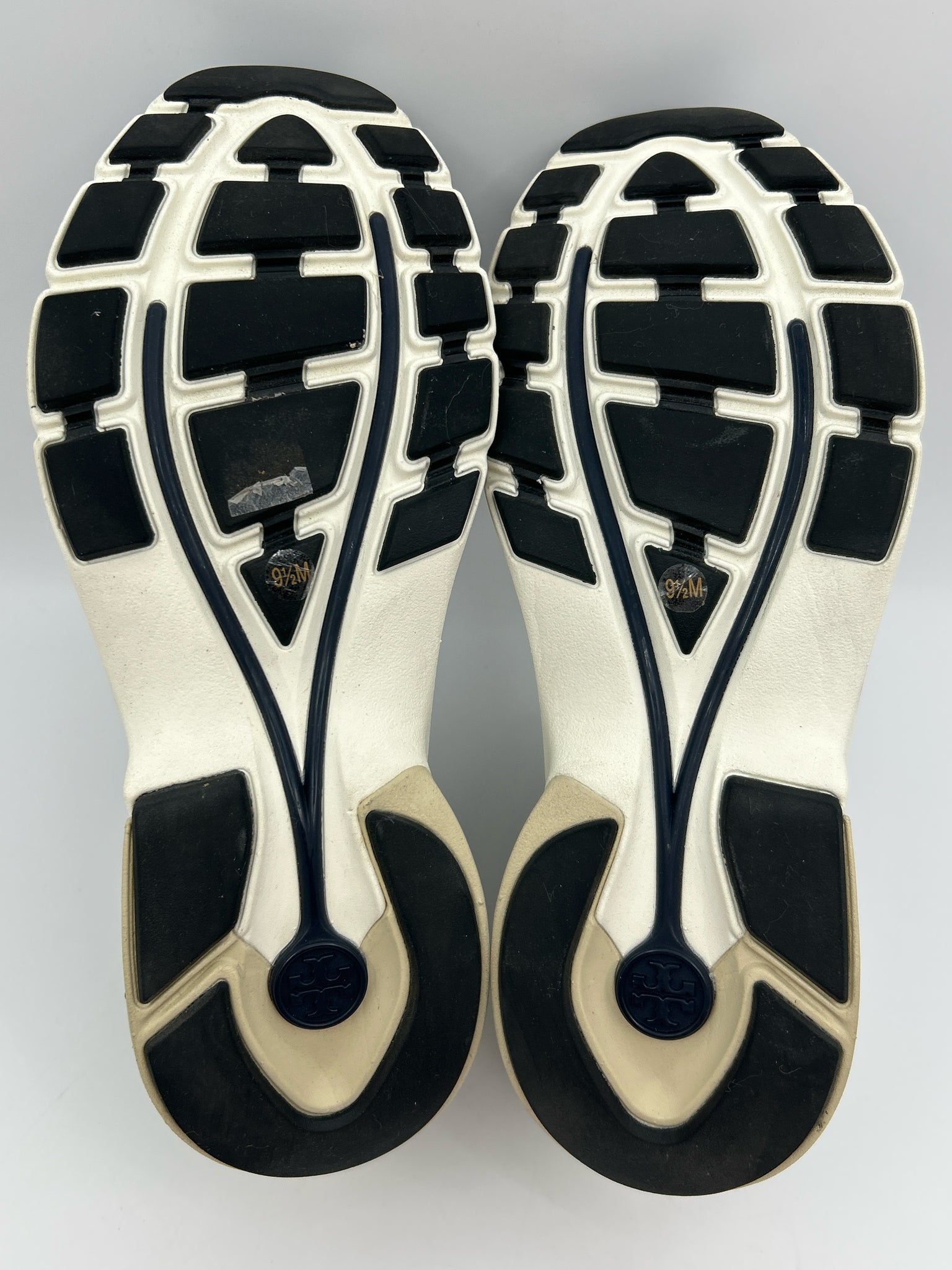 TORY BURCH Size 9.5 Navy Women Sneakers