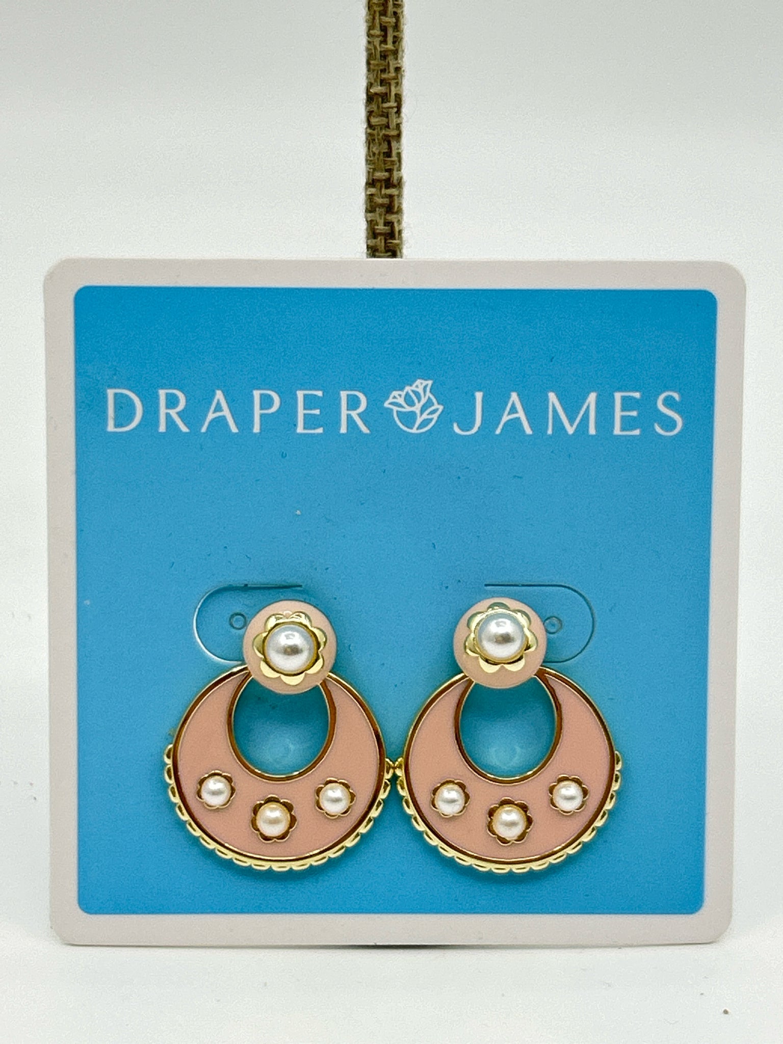 DRAPER JAMES Pink Earrings