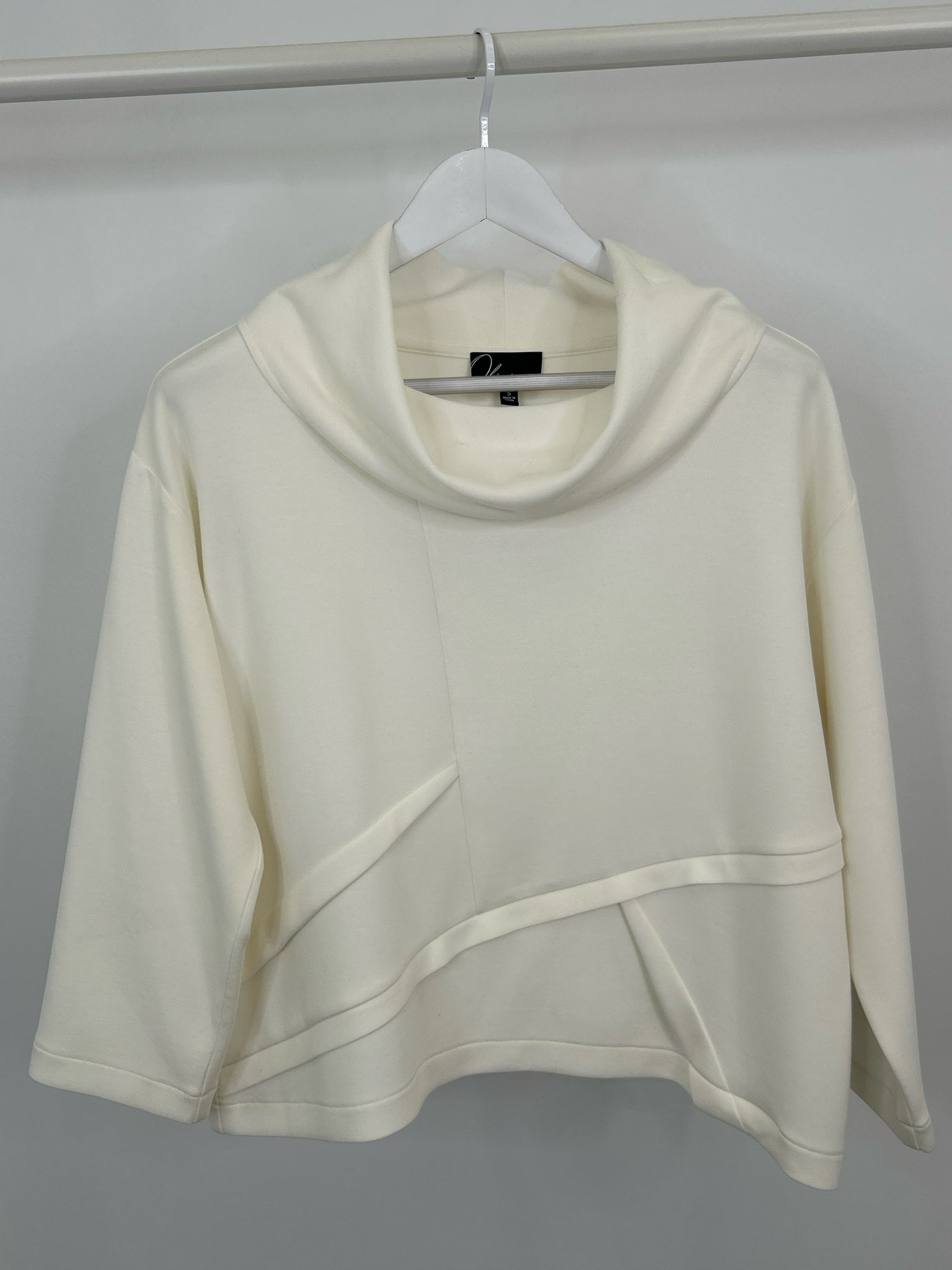 OLIVIA BY HABITAT CLOTHES Size S Ivory Women Pullover
