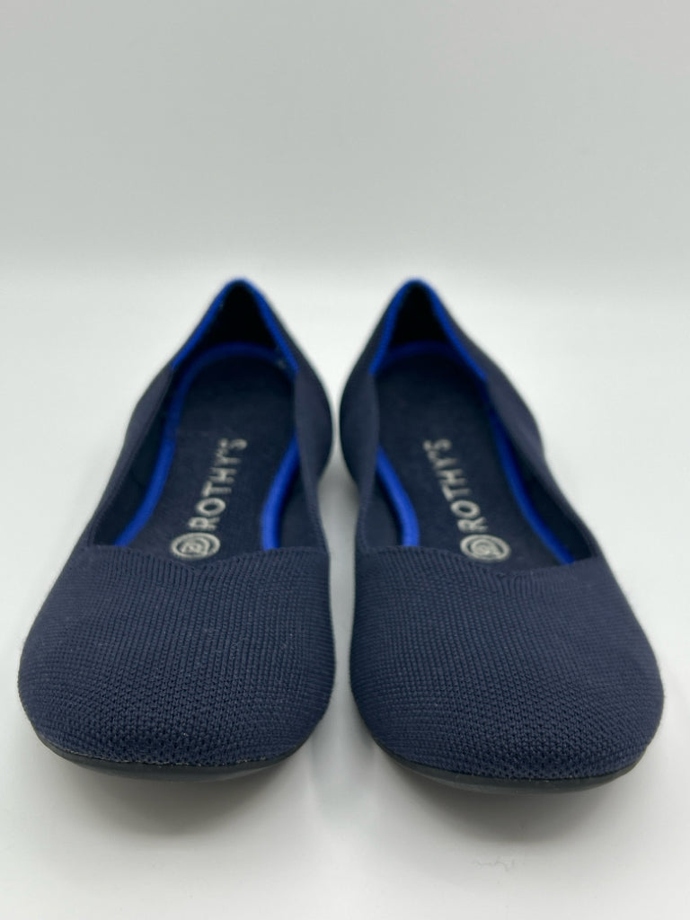 ROTHY'S Women Size 9W Navy Flats