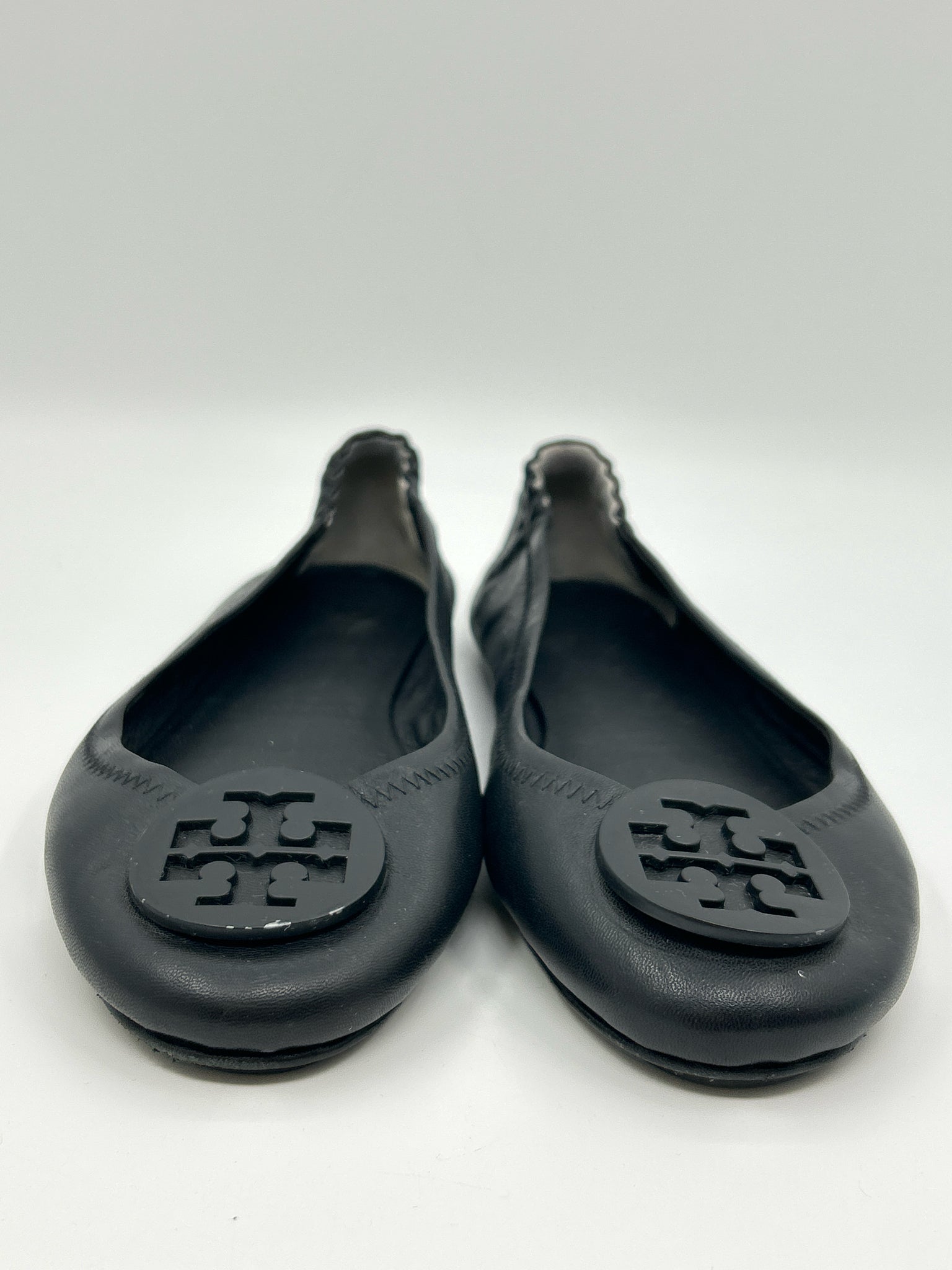 TORY BURCH Size 9.5M Black Women Flats
