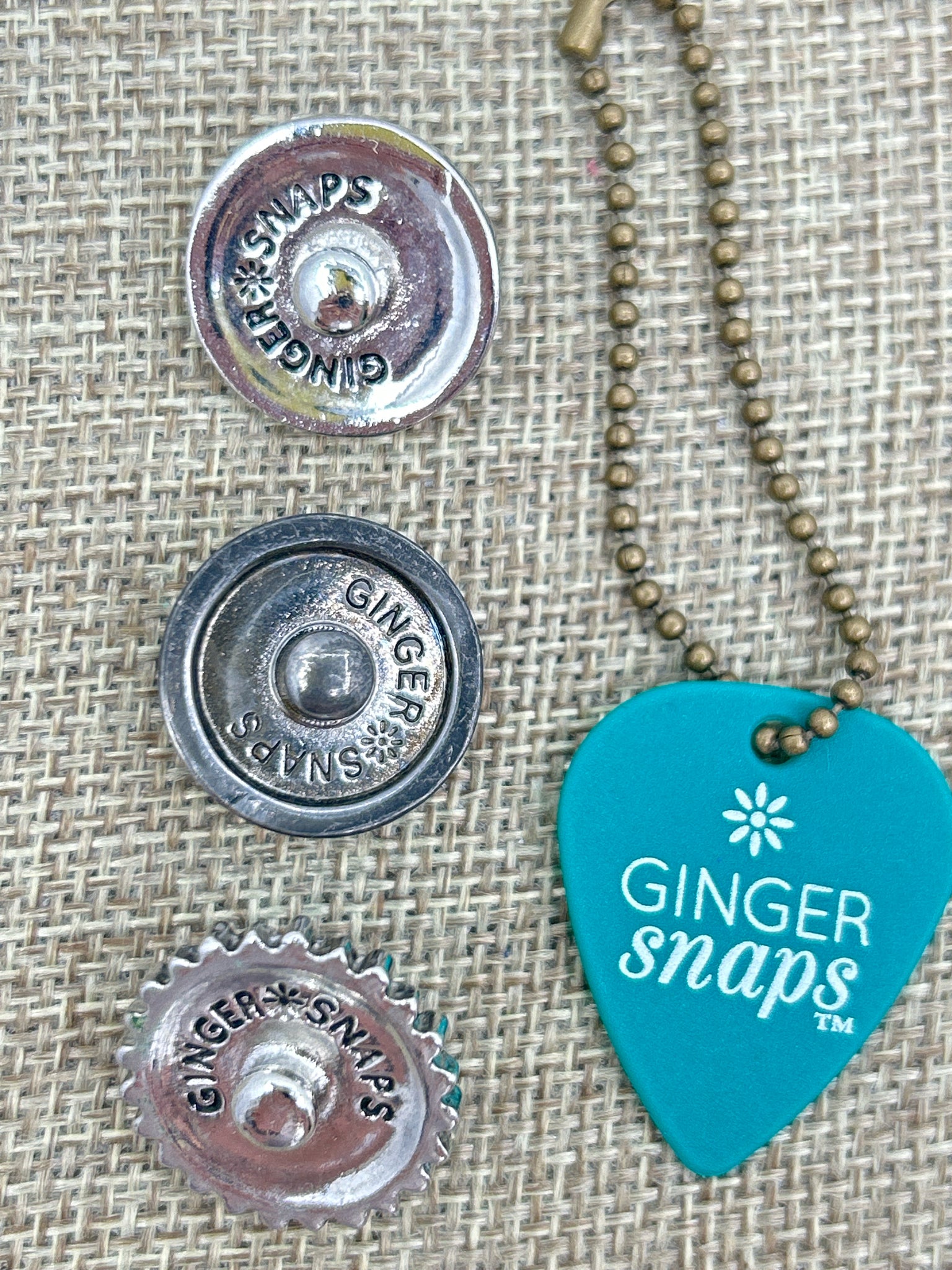 GINGER SNAPS Silver Bracelet