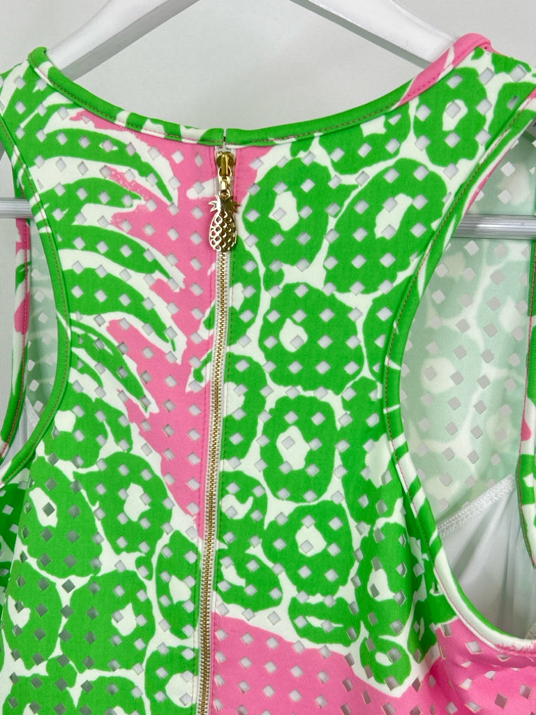 LILLY PULITZER Size S Green & Pink Women's Dress NWT