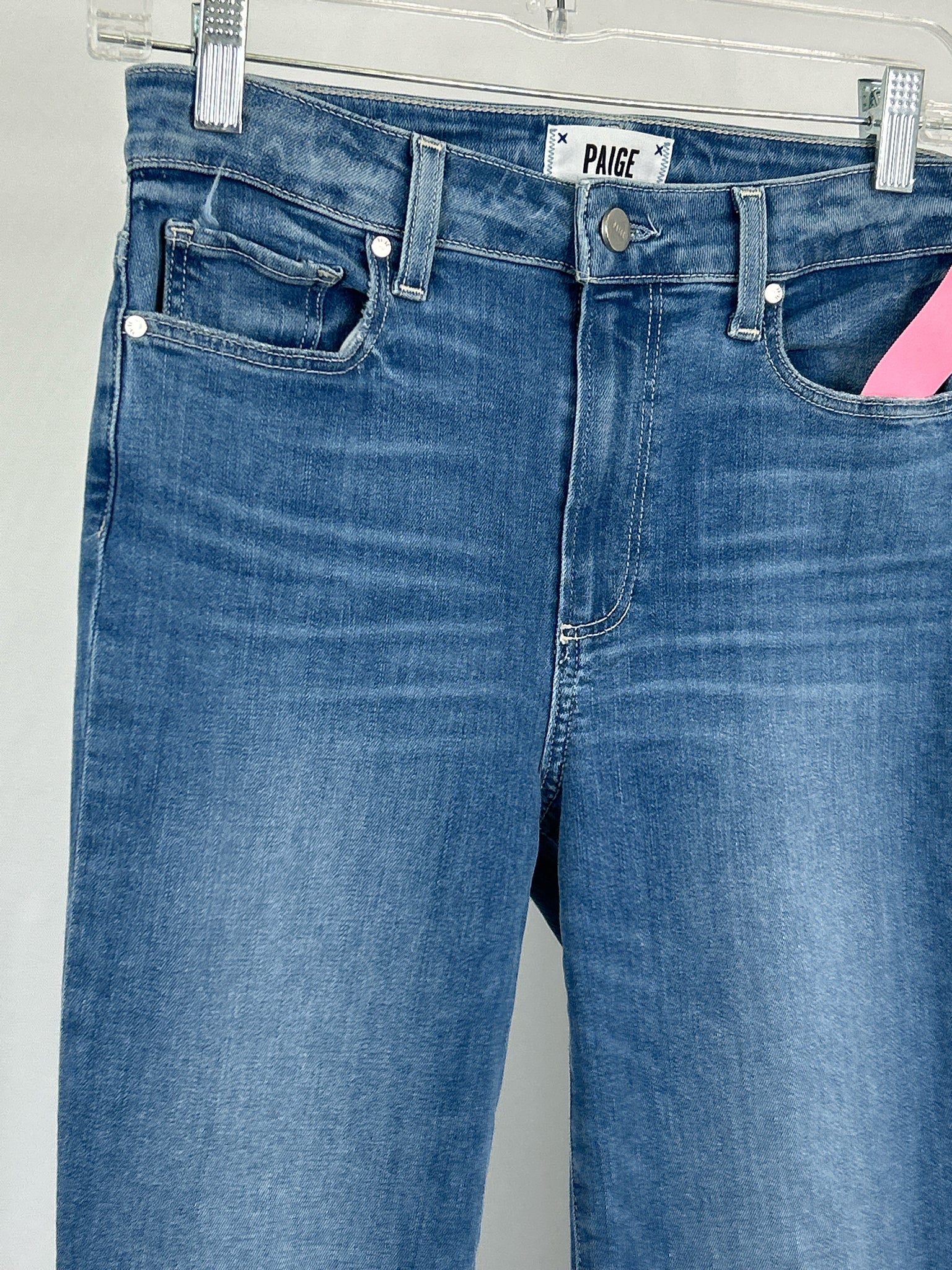 PAIGE Size 4 BLUE DENIM Women jeans