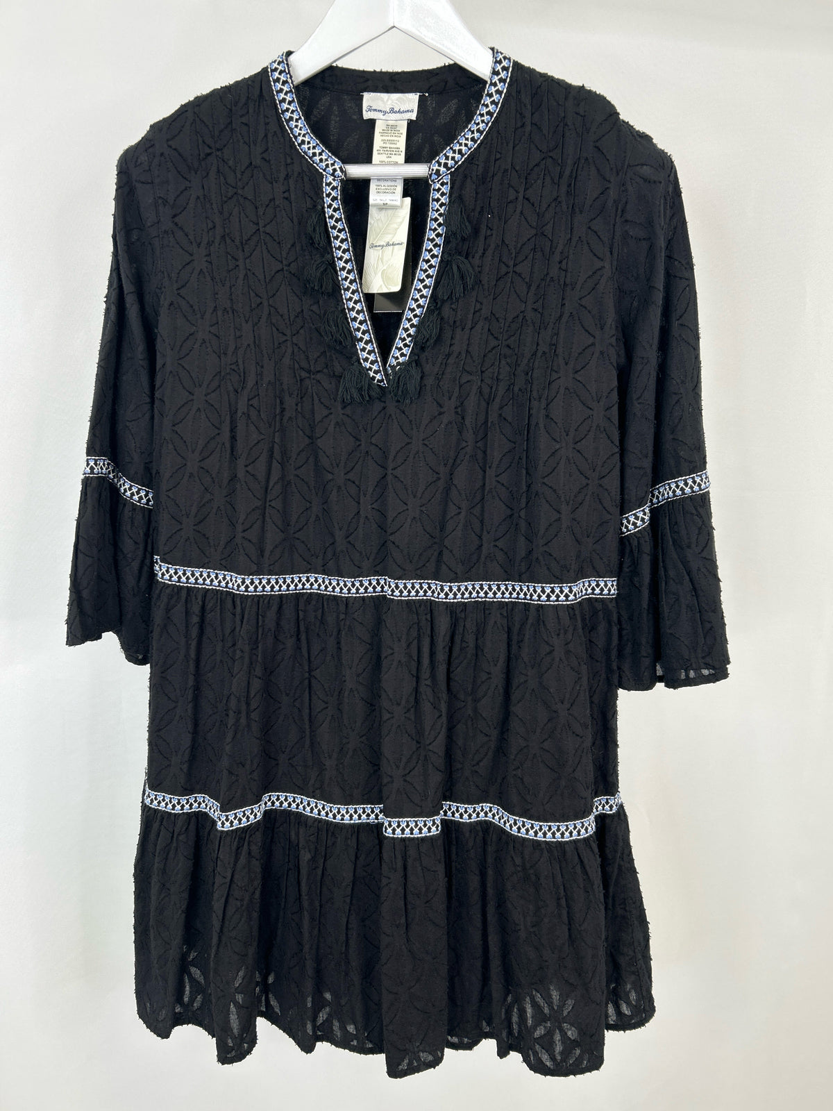 TOMMY BAHAMA Size SP Black Women Dress