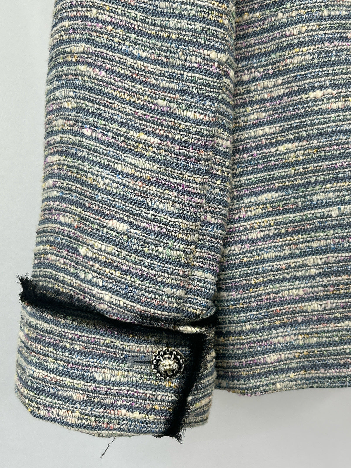 COQUILLE Size XS/S Blue Print Women Blazer