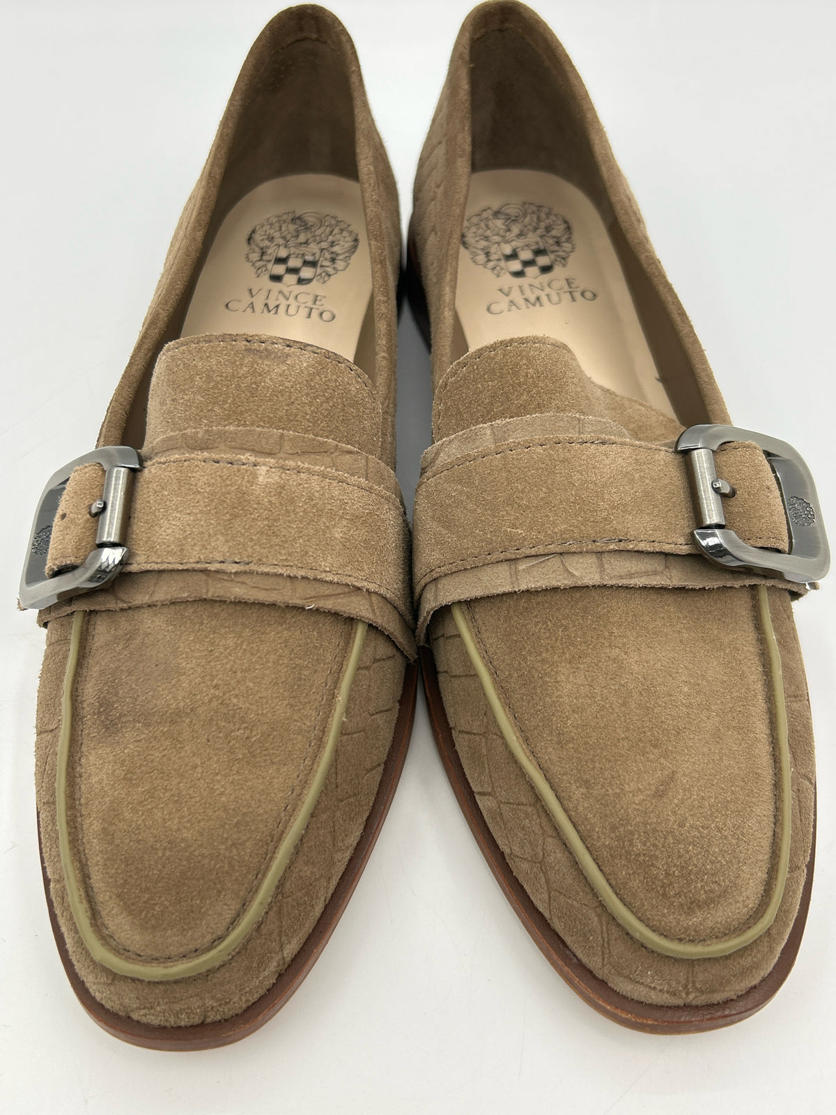 VINCE CAMUTO Size 7.5 Taupe Women Loafer