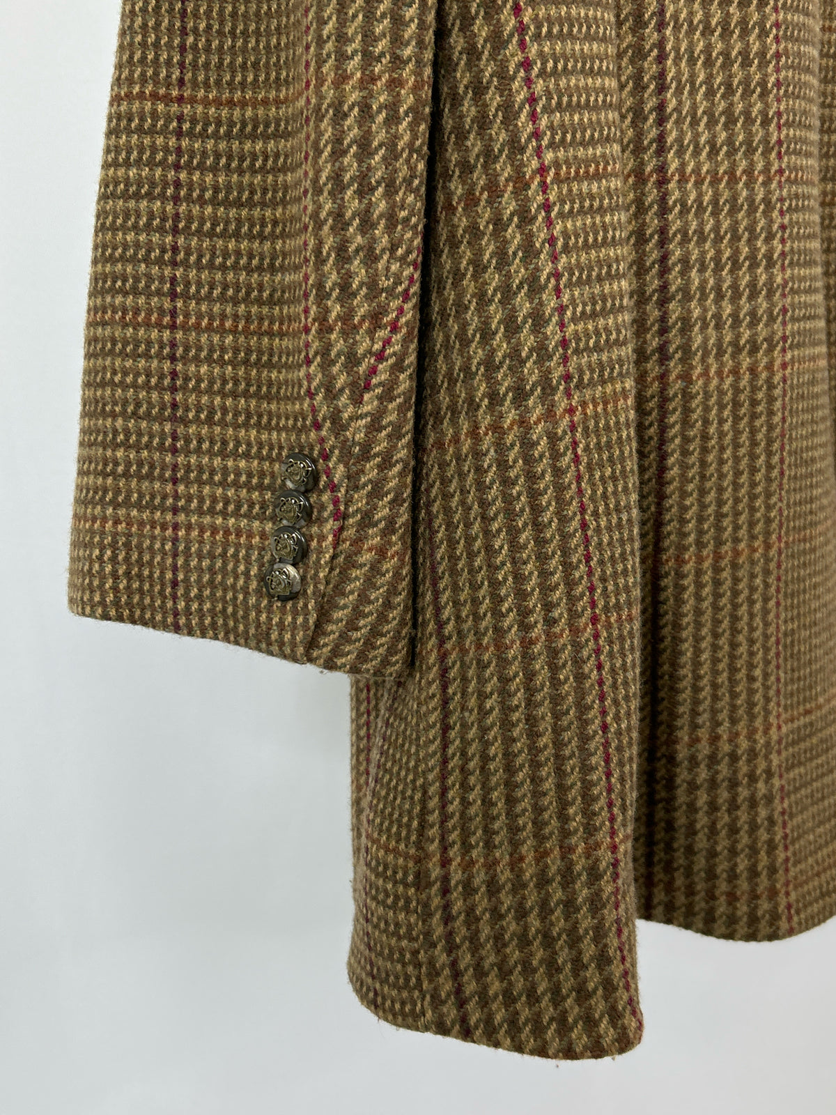 Lauren Ralph Lauren Size 20W Brown Pattern Women Blazer