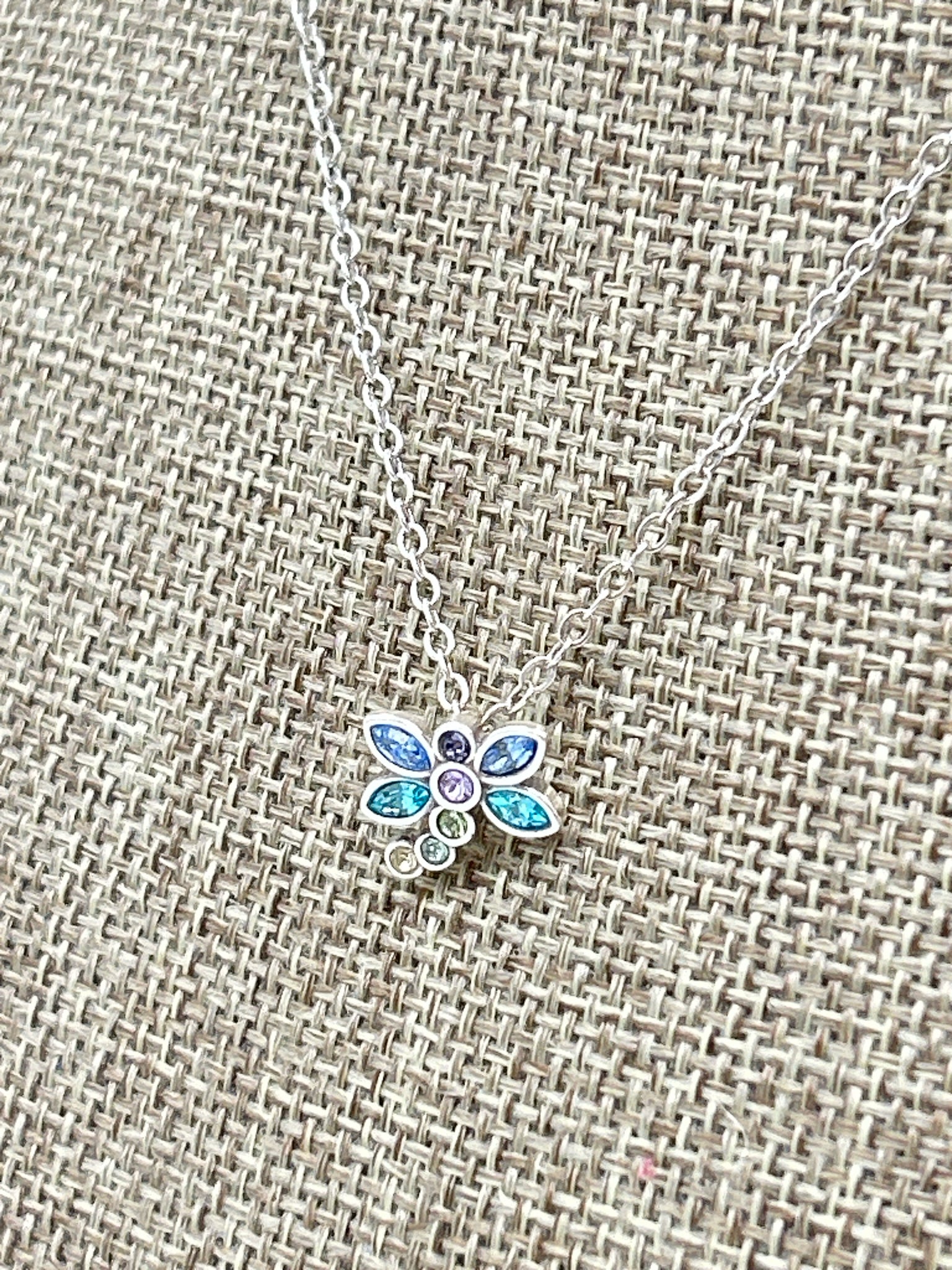BRIGHTON SILVER AND BLUE Necklace