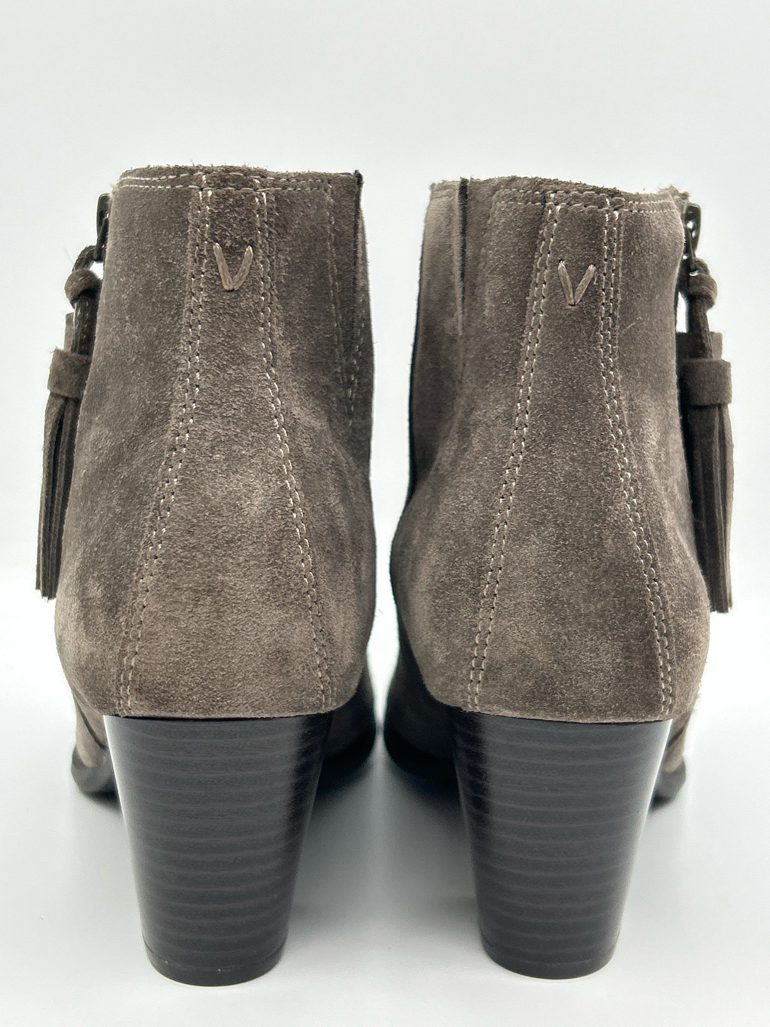 VIONIC Size 9 Grey Women Booties