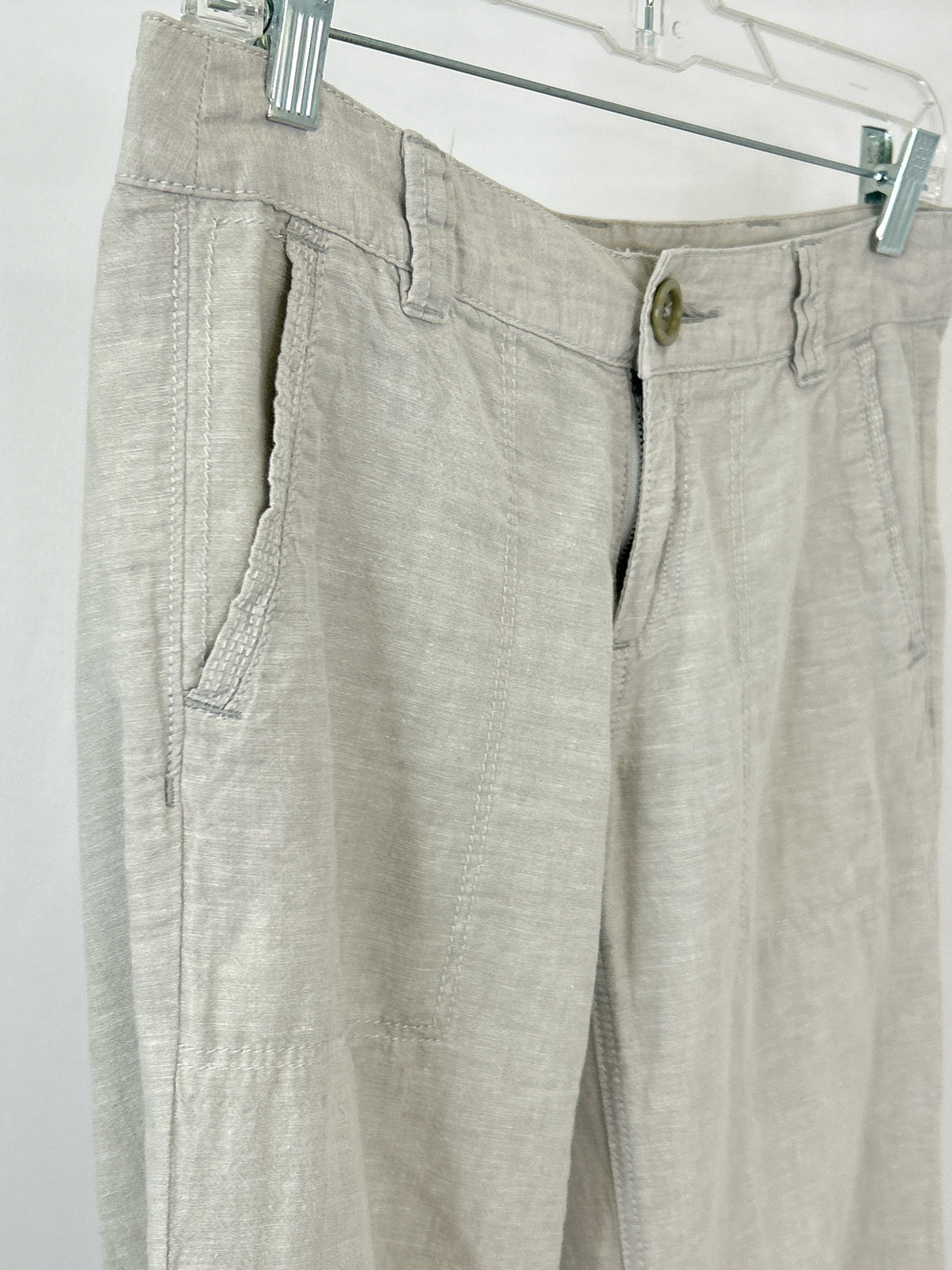 PILCRO AND THE LETTERPRESS Size 6 light grey Women Pants