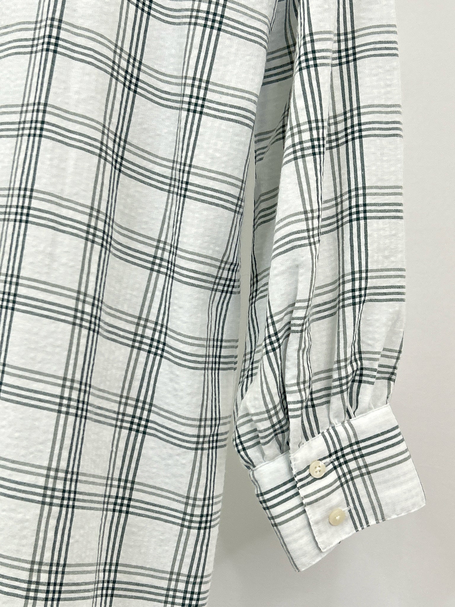 MADEWELL Size S WHITE AND GRAY Women Dress
