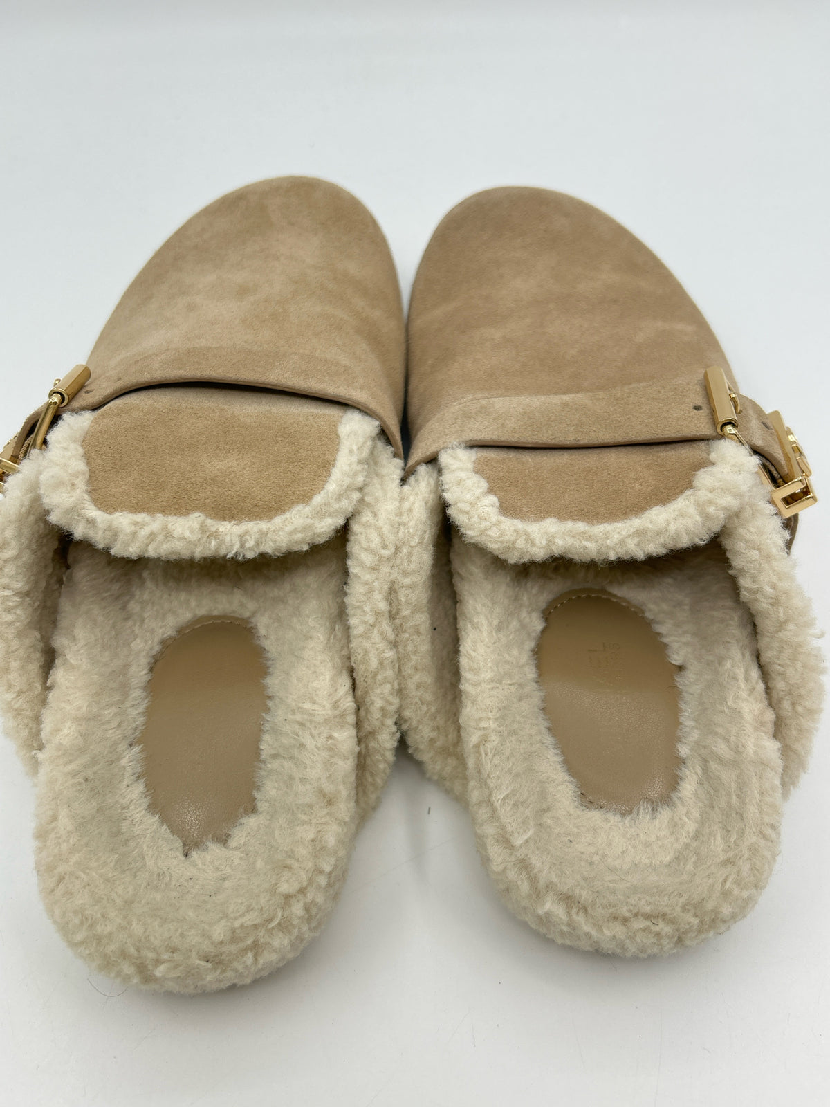 MICHAEL MICHAEL KORS Size 8.5M Cream Women Clogs