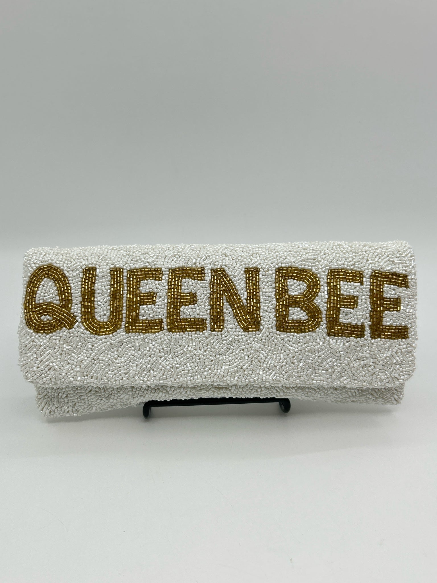 MONOGRAM GOODS WHITE AND GOLD Women Purse