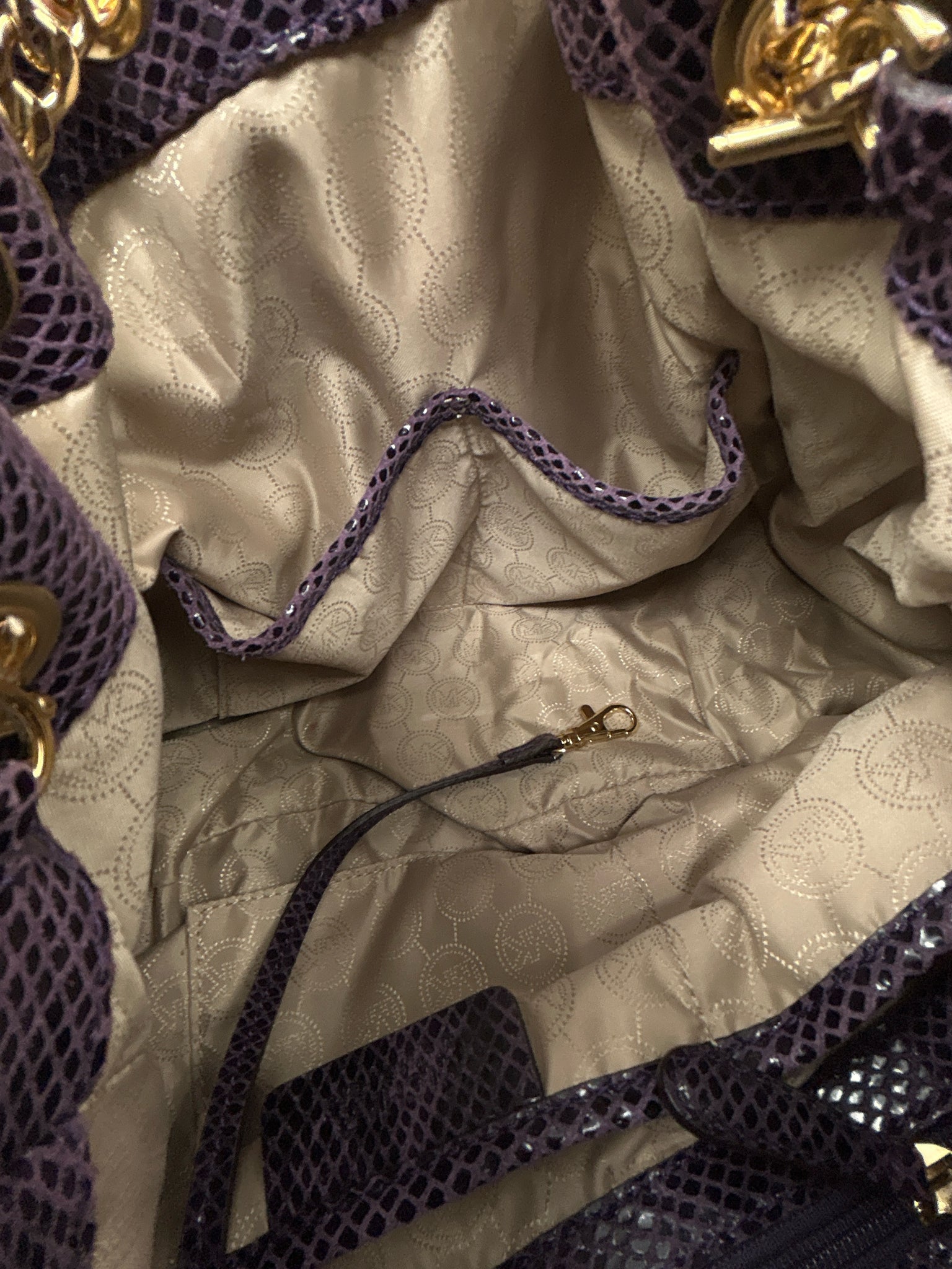 MICHAEL MICHAEL KORS Purple Women Purse