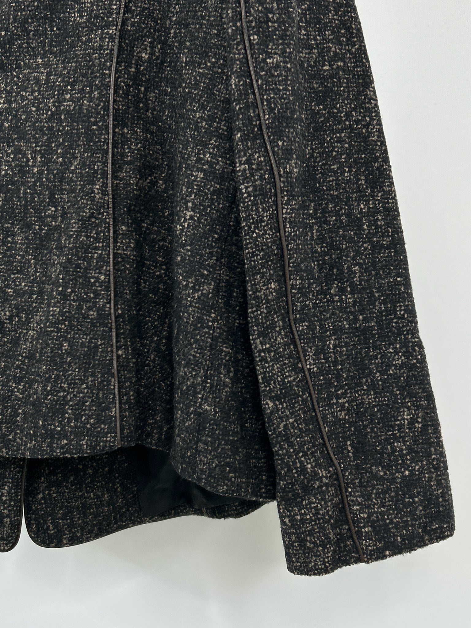 MARINA RINALDI Size L Espresso Women Jacket