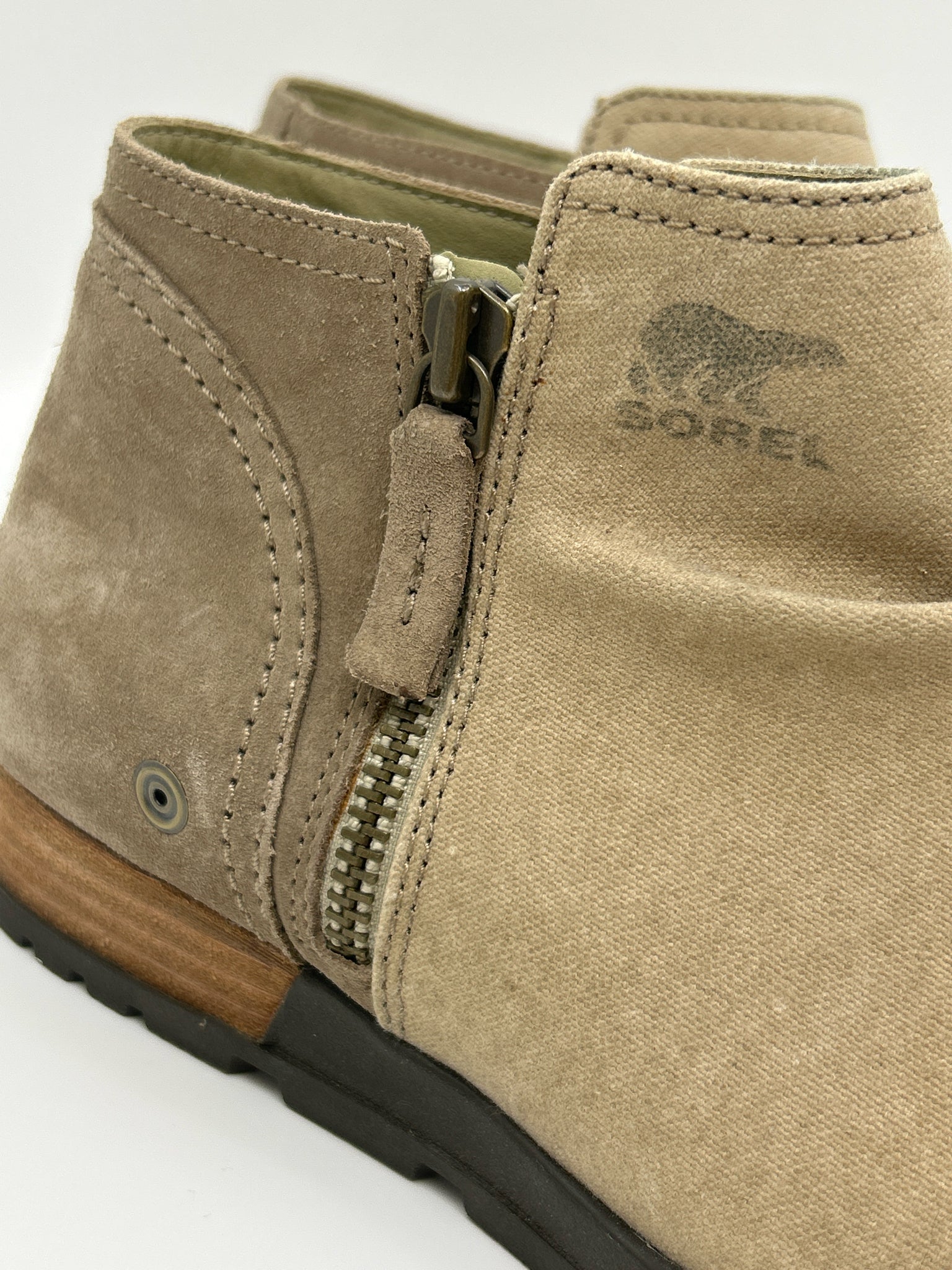 SOREL Size 10 Beige Women Booties