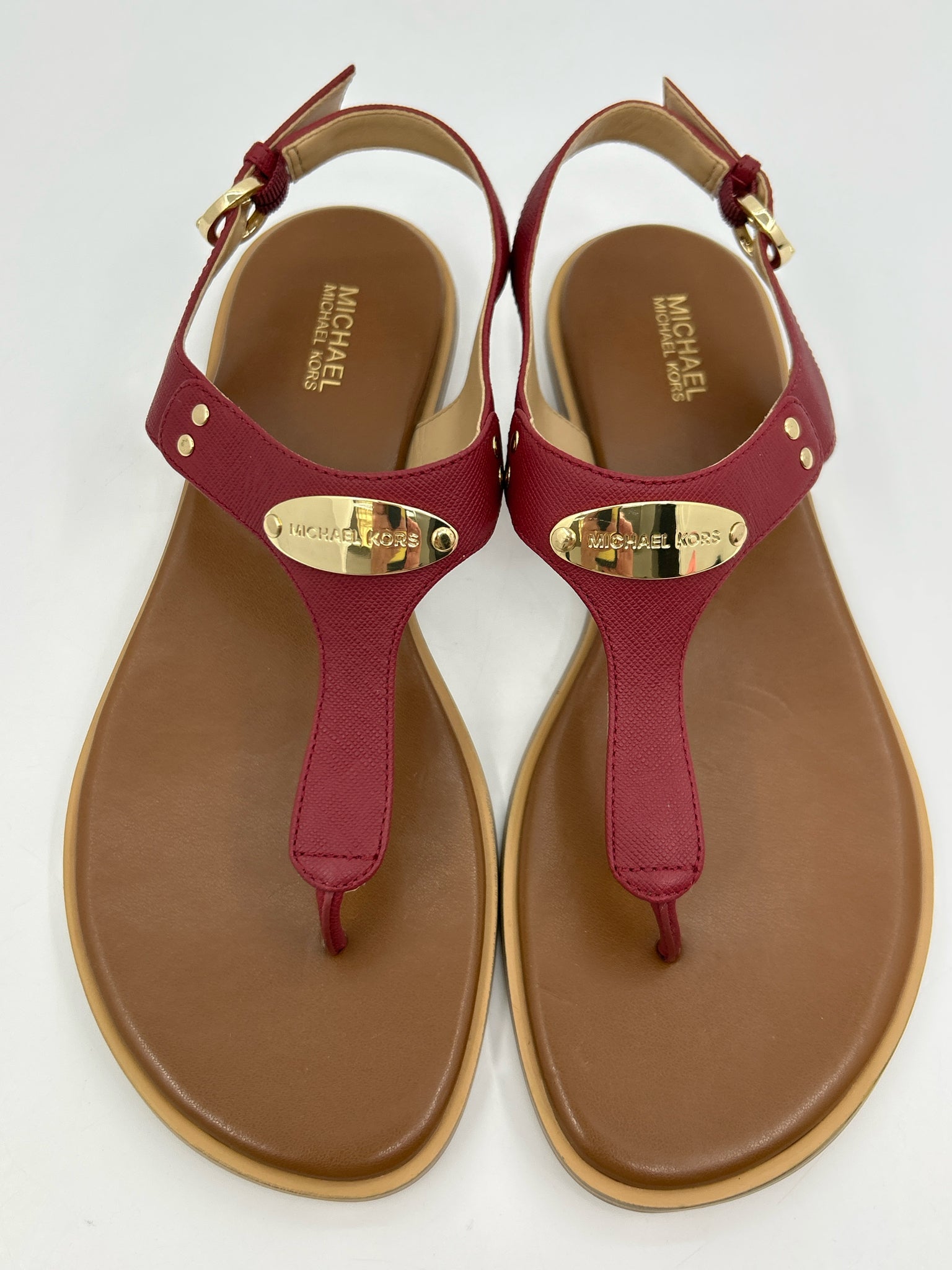 MICHAEL MICHAEL KORS Size 8M Red Women Sandal