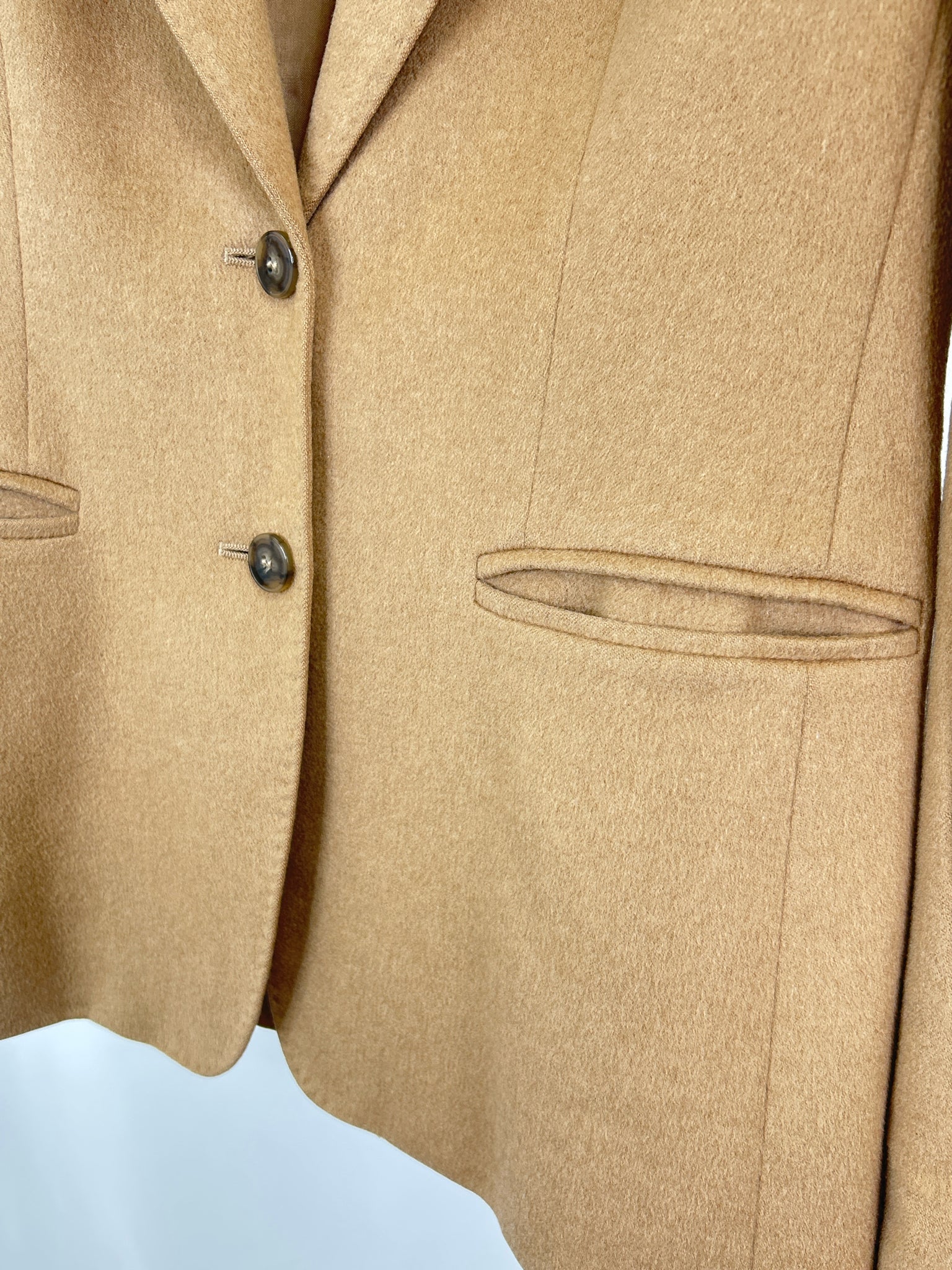 MAX MARA Size 6 Camel Women Jacket