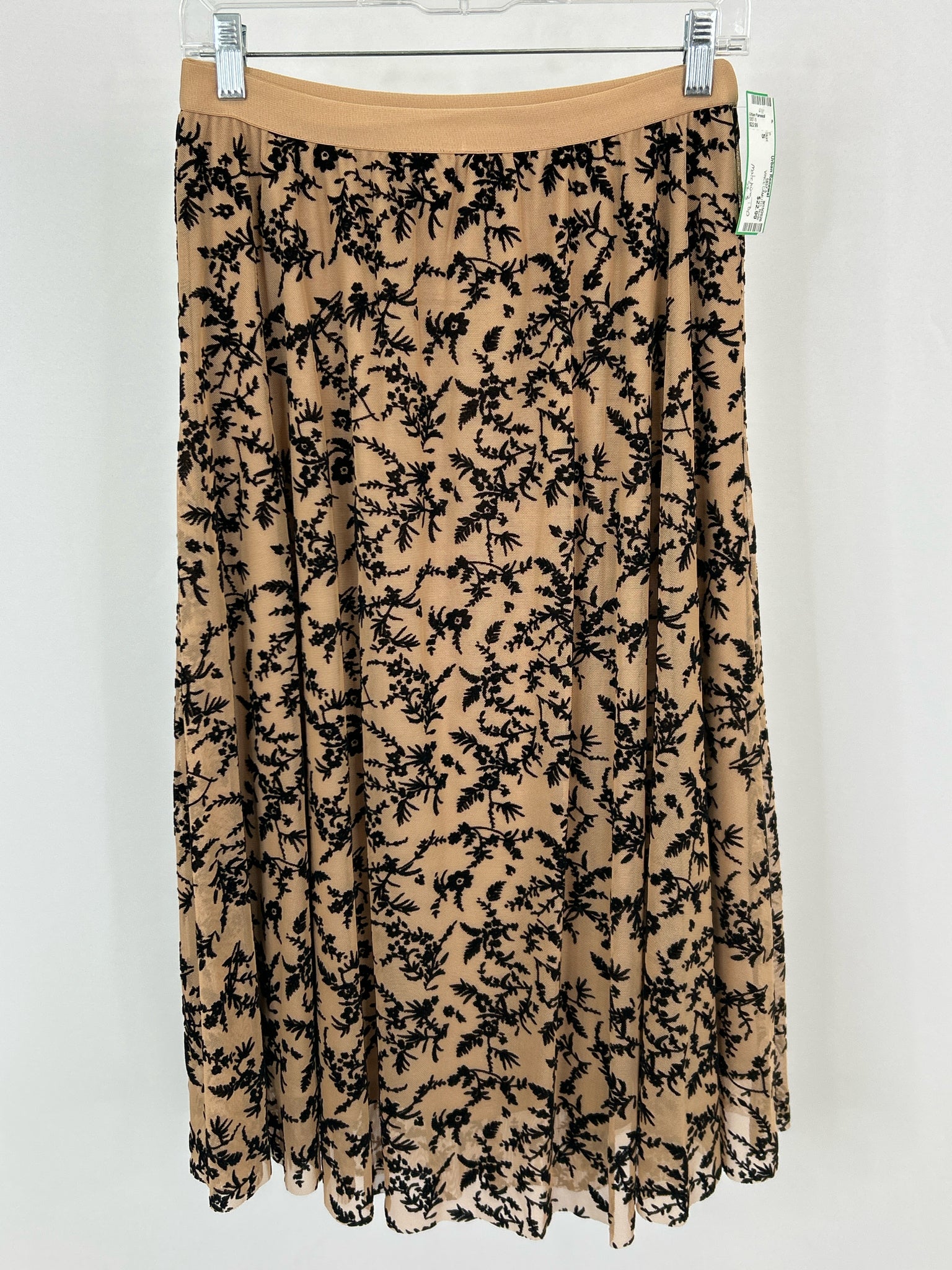 VINCE CAMUTO Size S Nude and Black Women Skirt