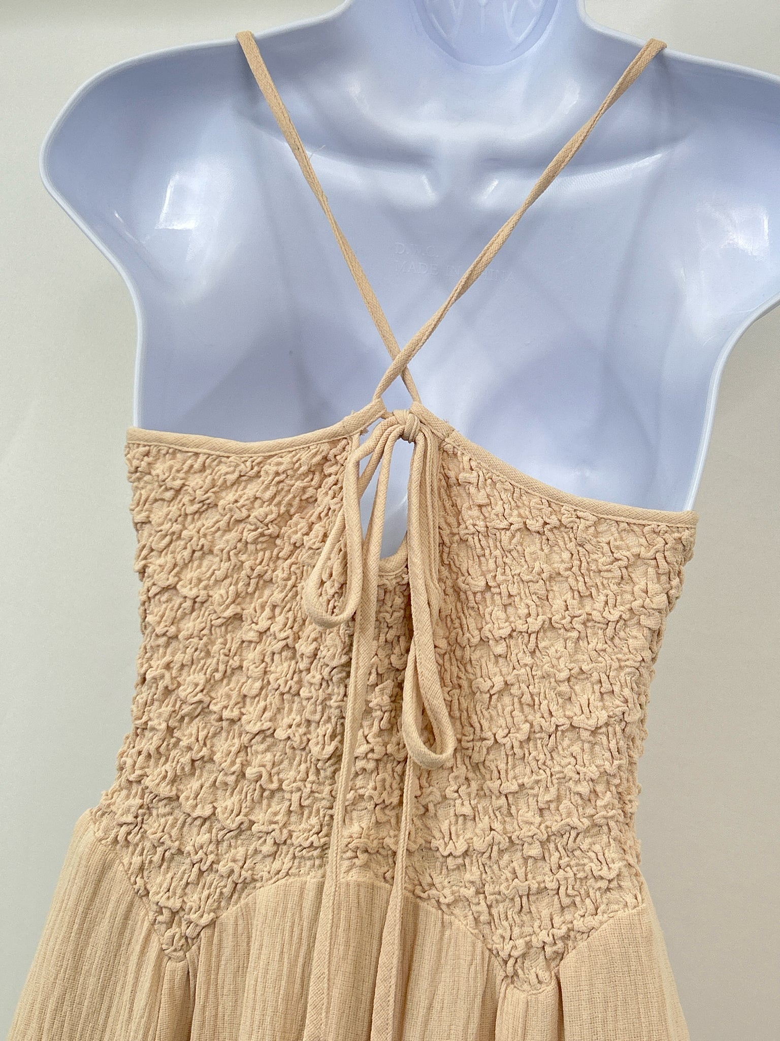 ILLA ILLA Size S Beige Women Dress