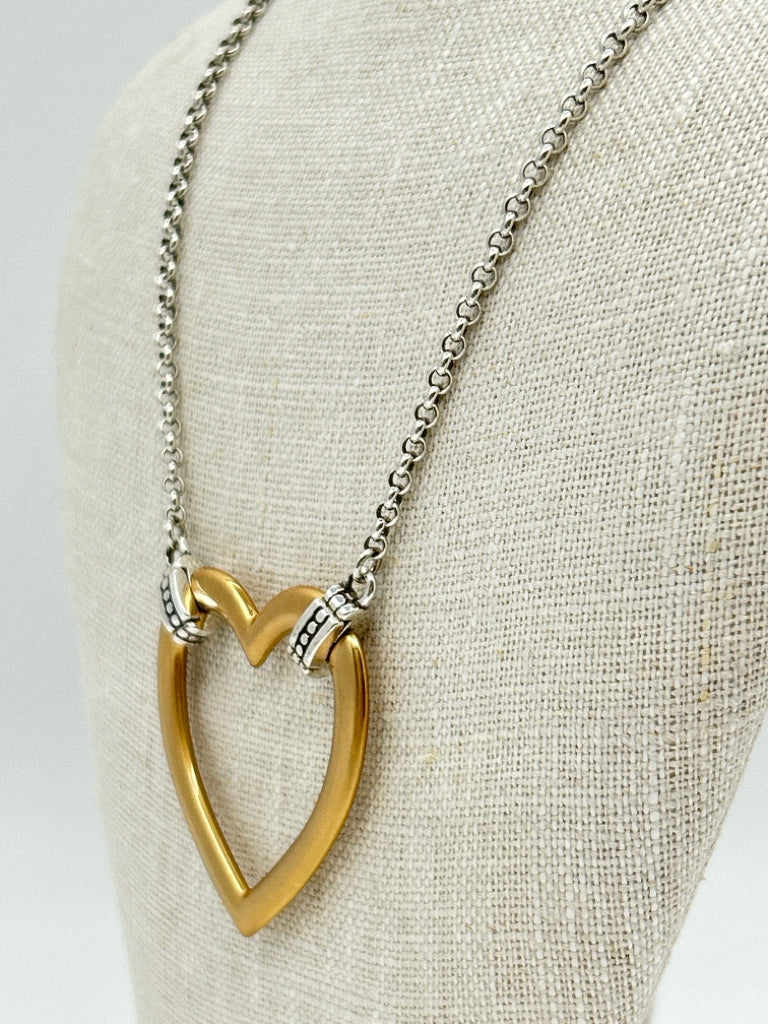 BRIGHTON Silver and Gold Necklace