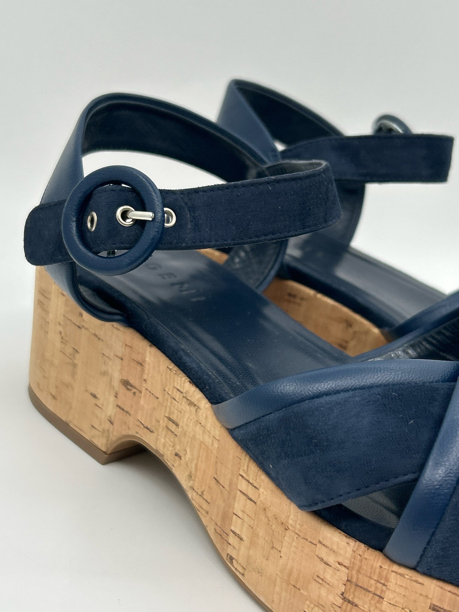 M.Gemi Size 8 Blue Women Sandal