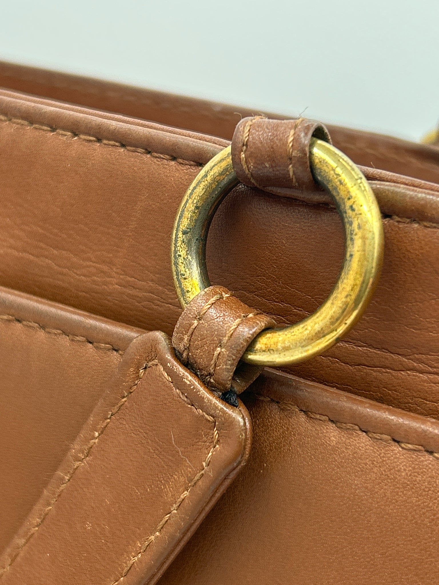 CHANEL Vintage 1998 Brown Women Tote