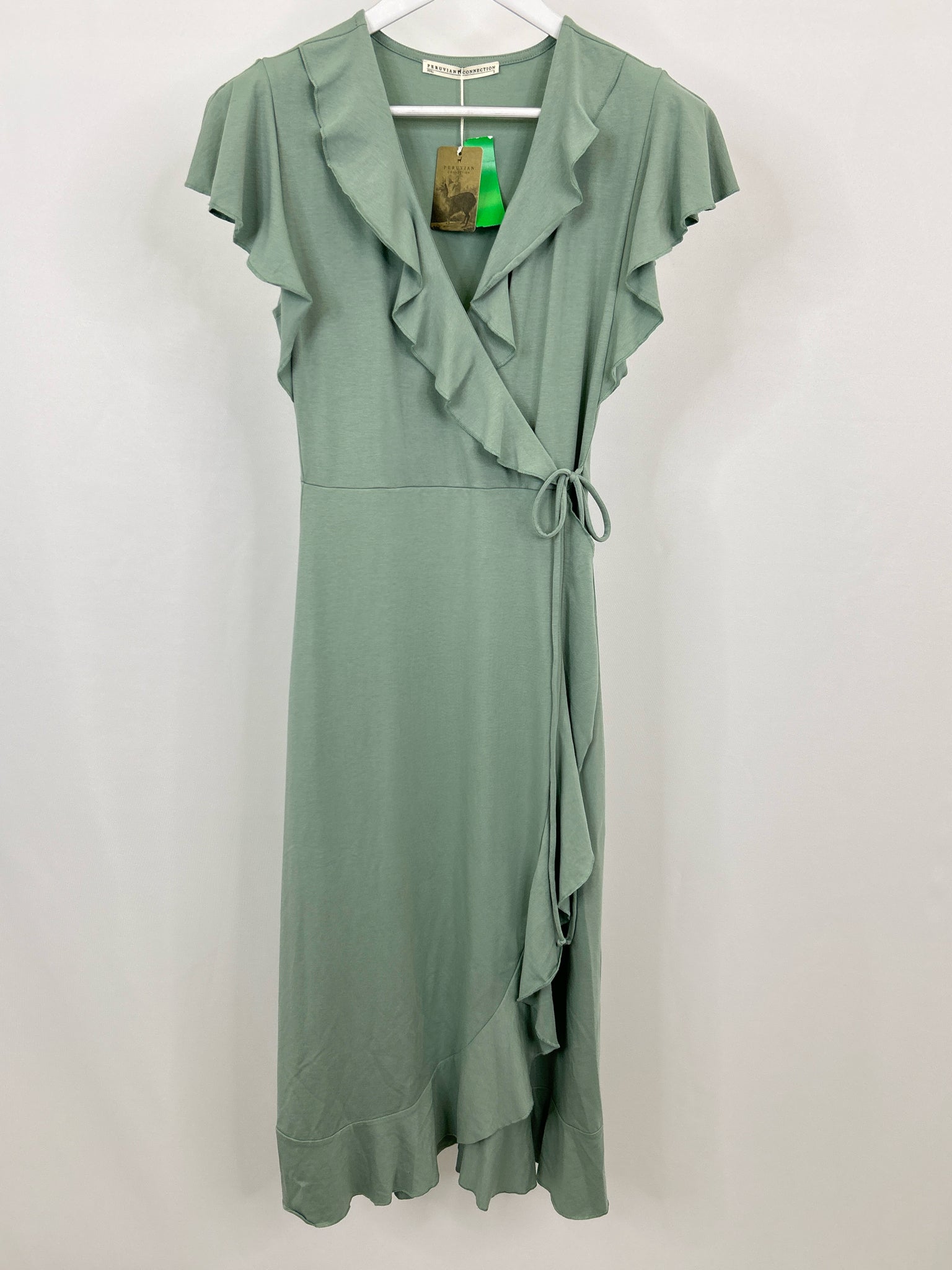 PERUVIAN CONNECTION Size S SAGE Women Dress