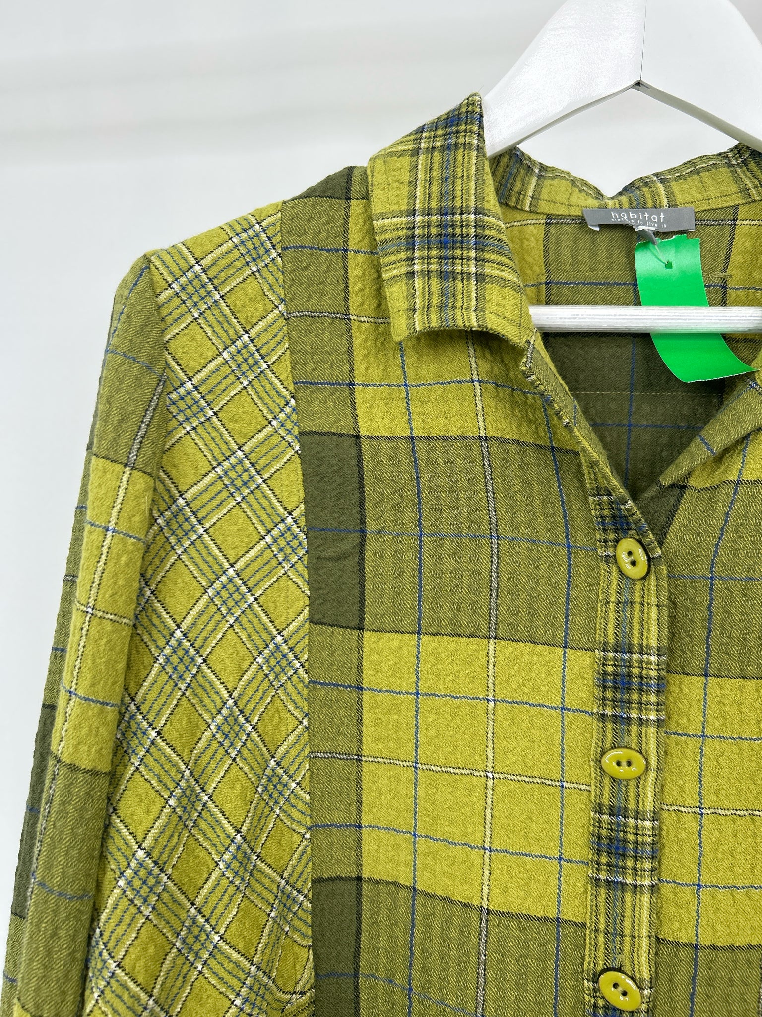 HABITAT Size S Lime Green Women Blouse