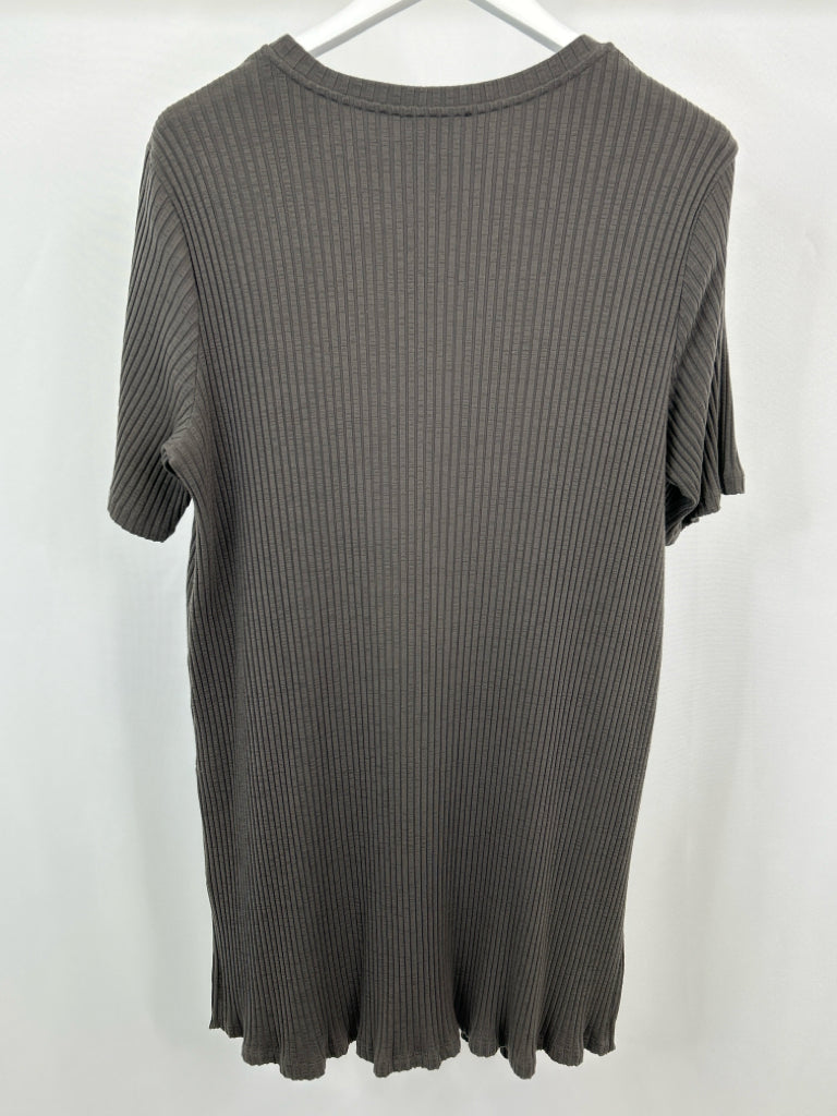 EILEEN FISHER Women Size XL DARK TAUPE Tunic