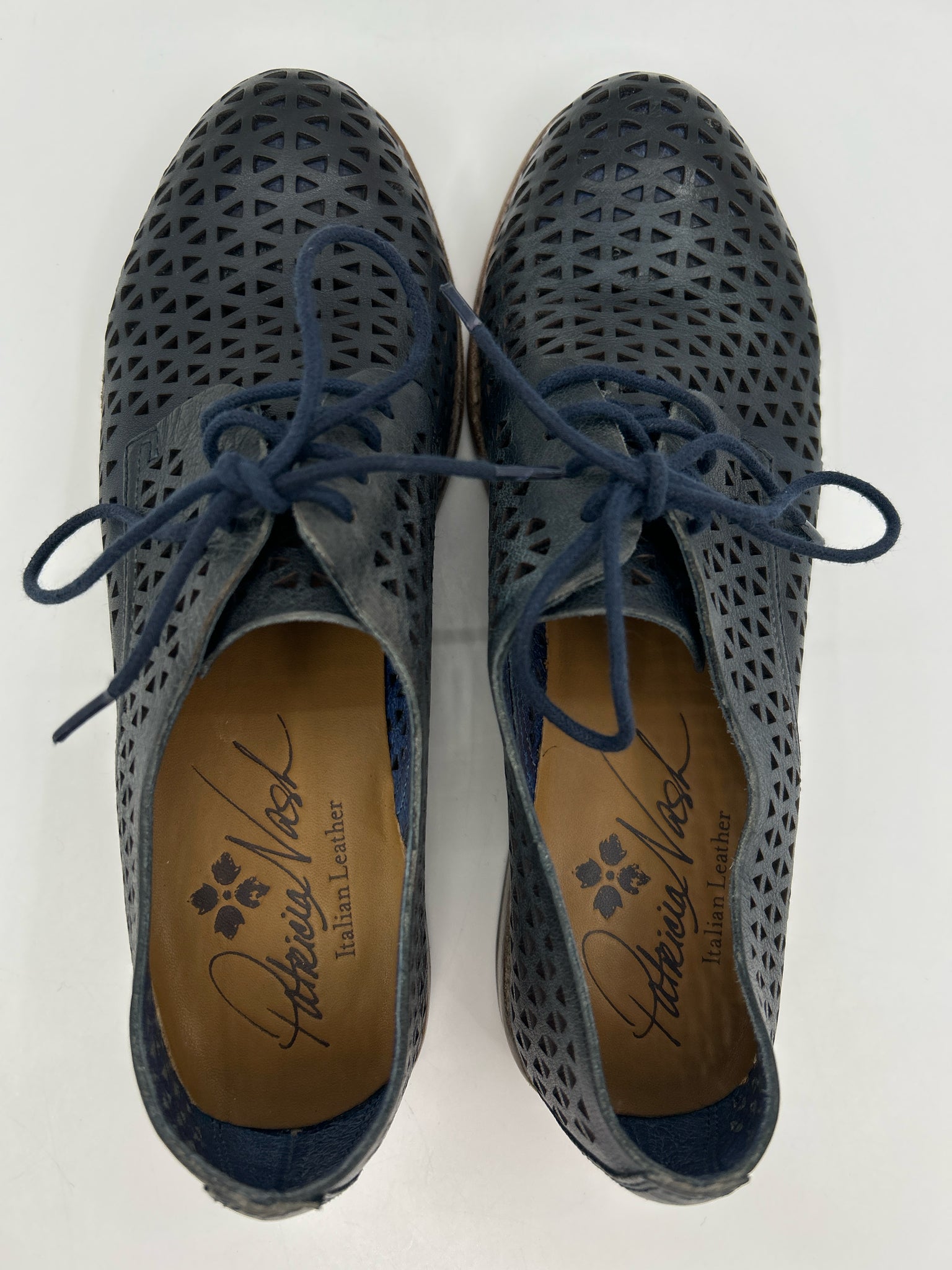 PATRICIA NASH Size 7 Blue Women Loafer