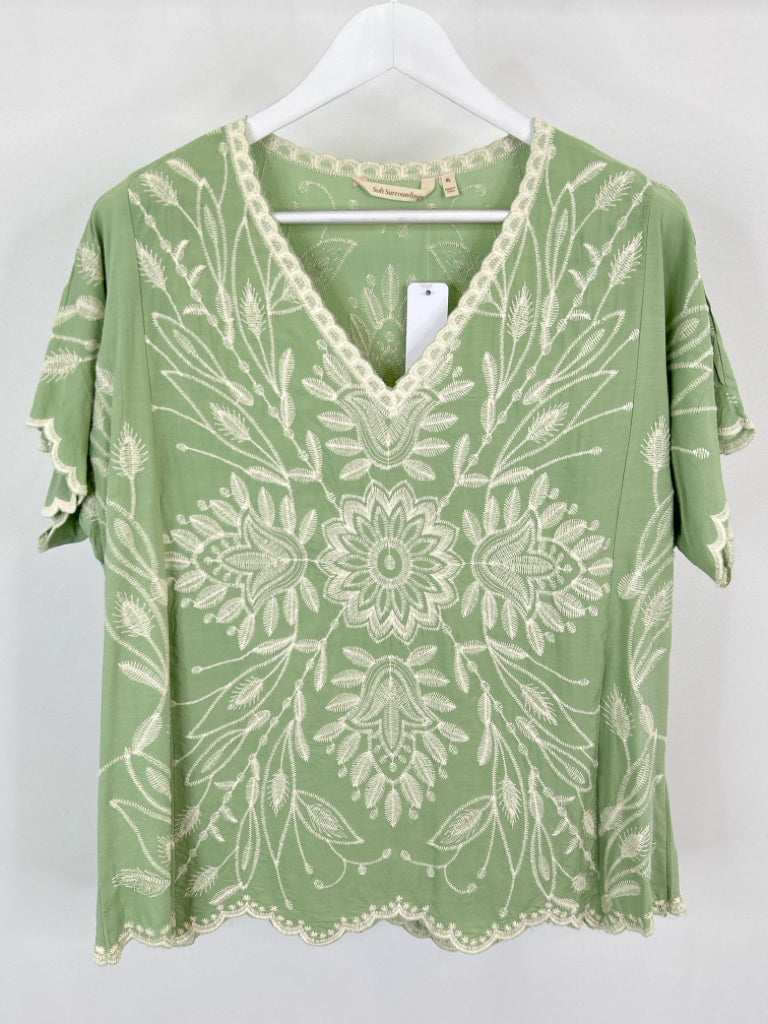 SOFT SURROUNDINGS Size XL SAGE Women's Top