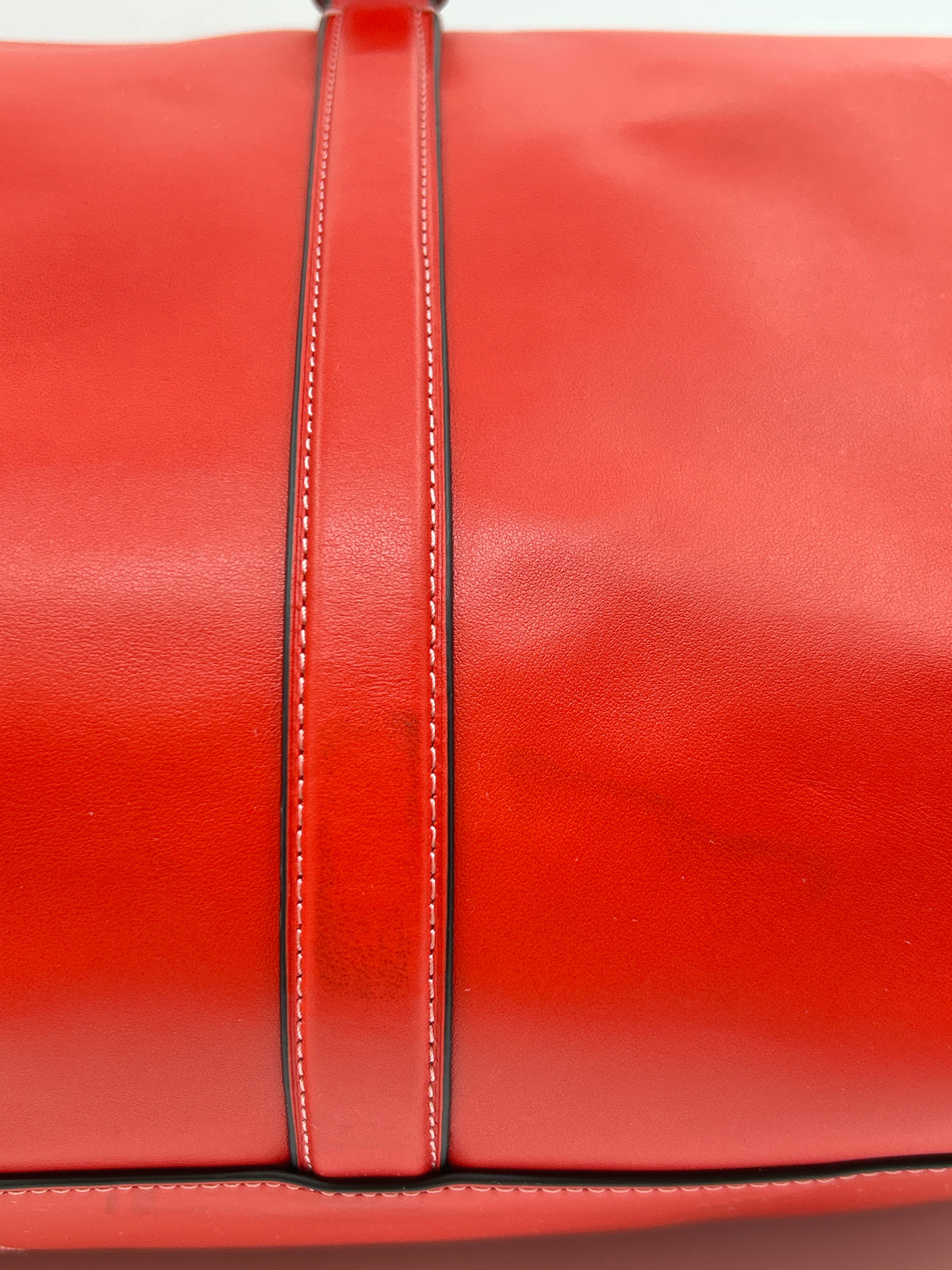 Coach Red Luggage