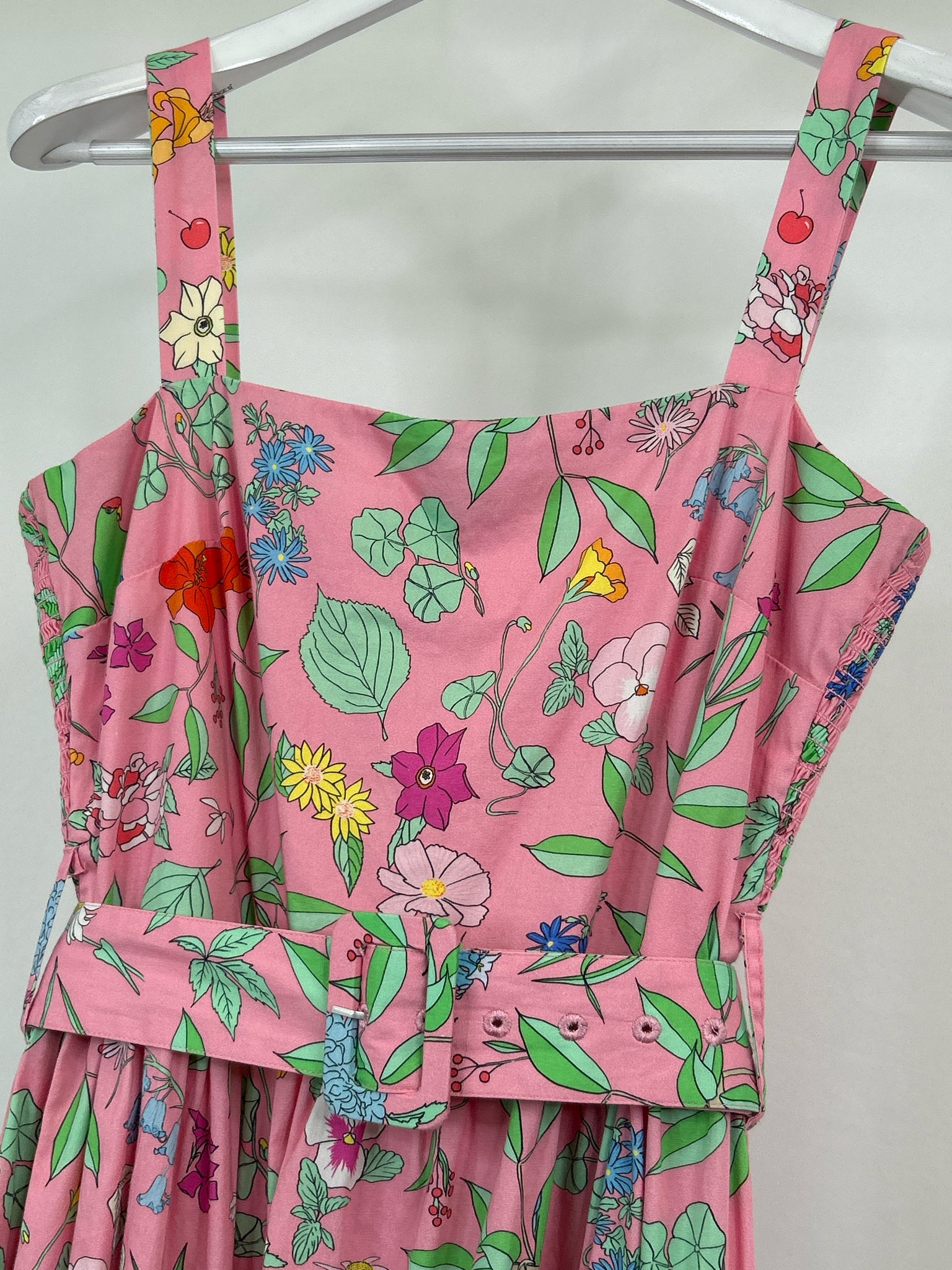 SHERIDAN FRENCH Size M Pink floral Women Dress