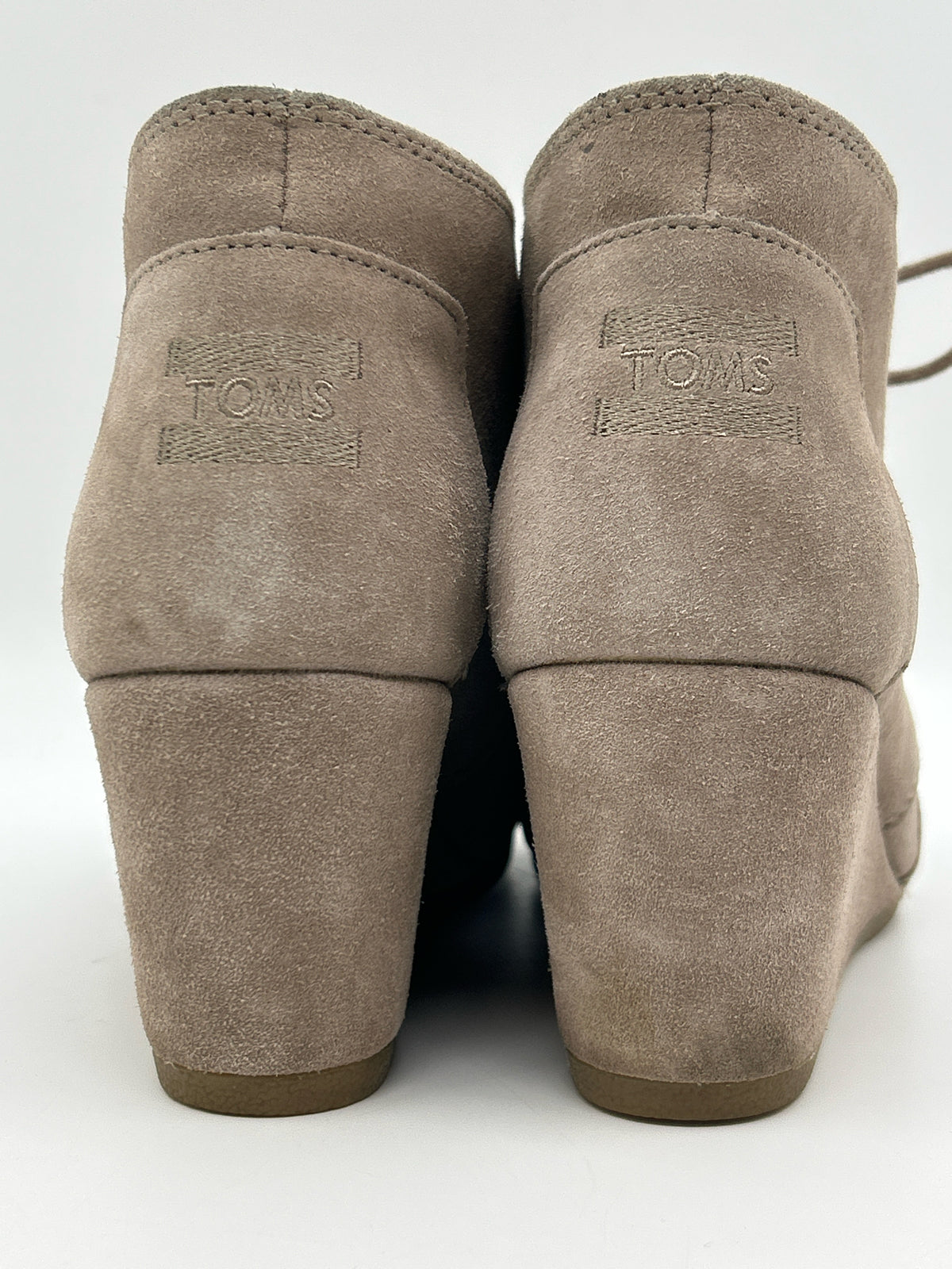 TOMS Size 10 Taupe Women Booties
