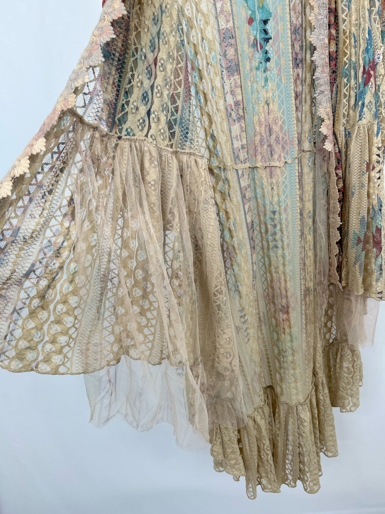 ORIGAMI By Vivien Size M Multi-Color Women Kimono