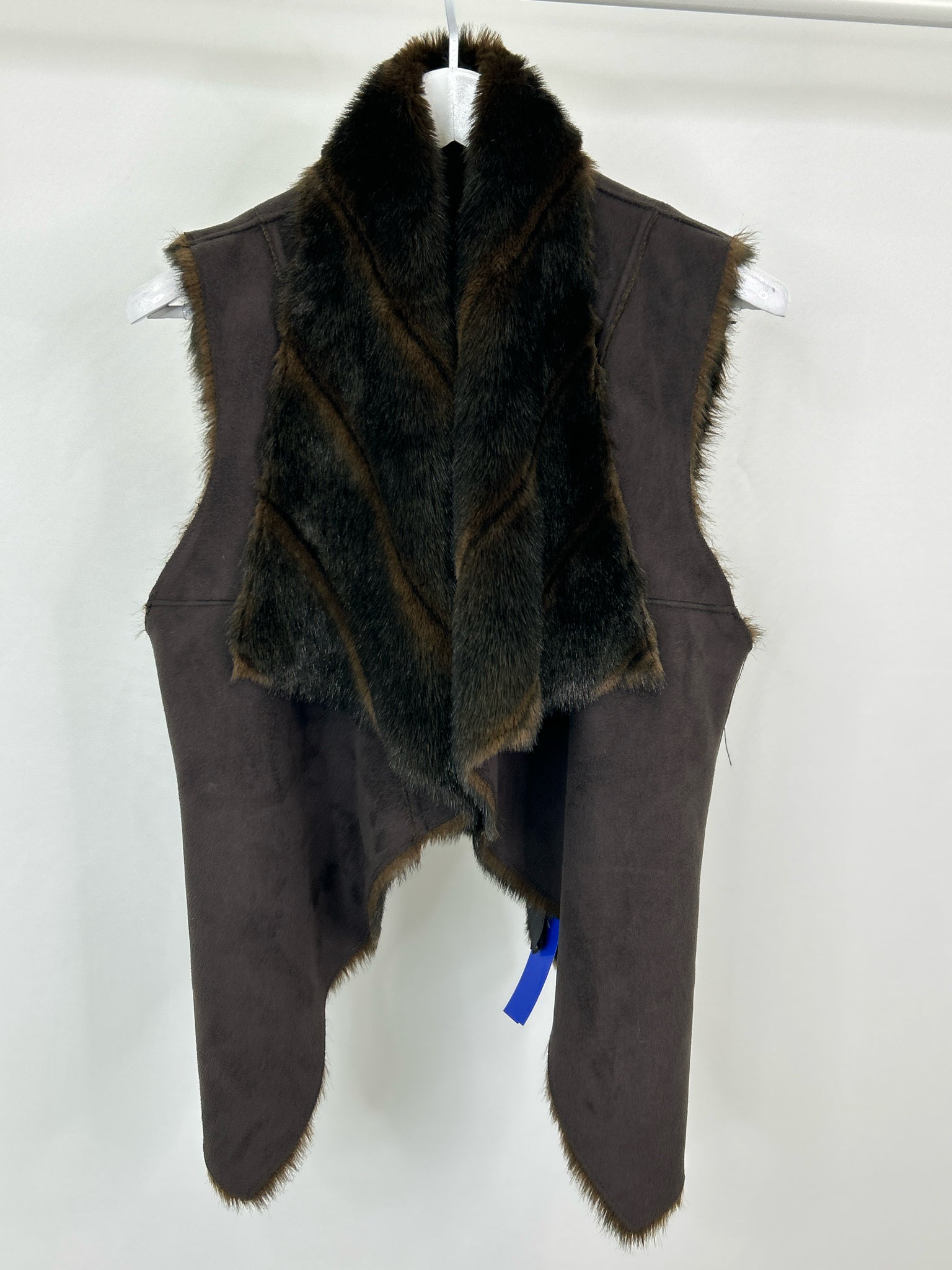 NO BRAND Size One Size DARK BROWN Women Vest