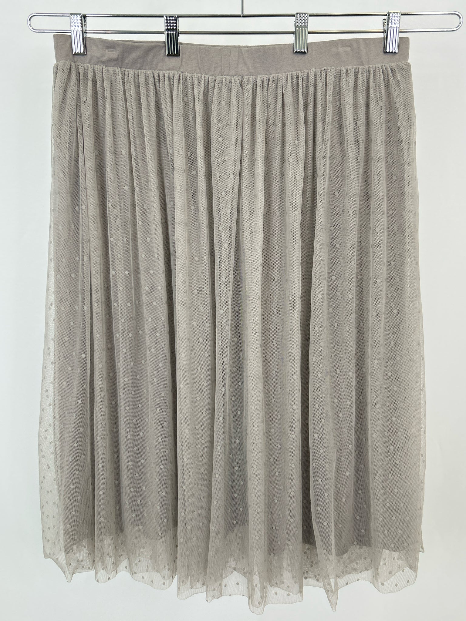 Garnet Hill Size XL Gray Women Skirt