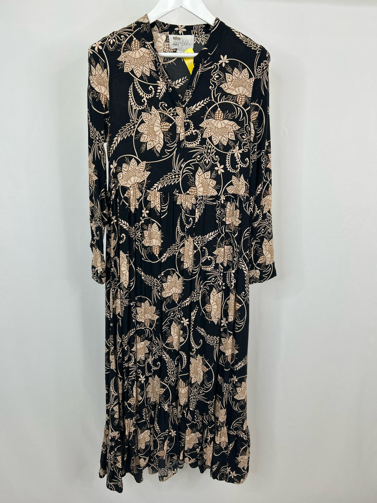 Mare Mare Size M Black & Beige Women Dress