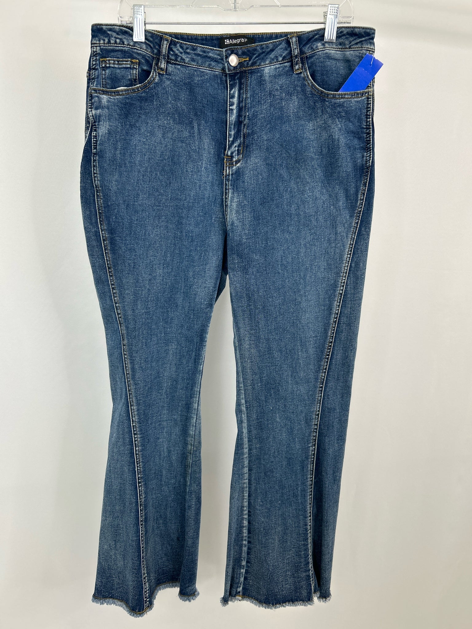 ALLEGRA K Size XL dark blue Women jeans