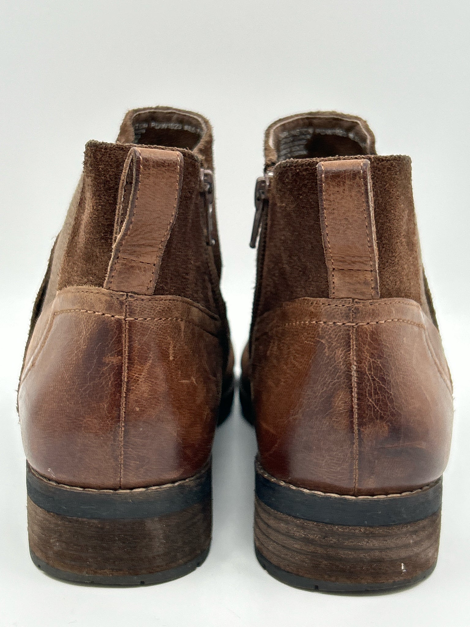 ABEO Size 8.5 Brown Women Booties