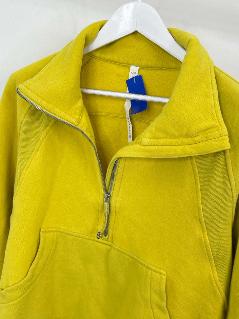 LULULEMON Women Size XL Yellow Pullover