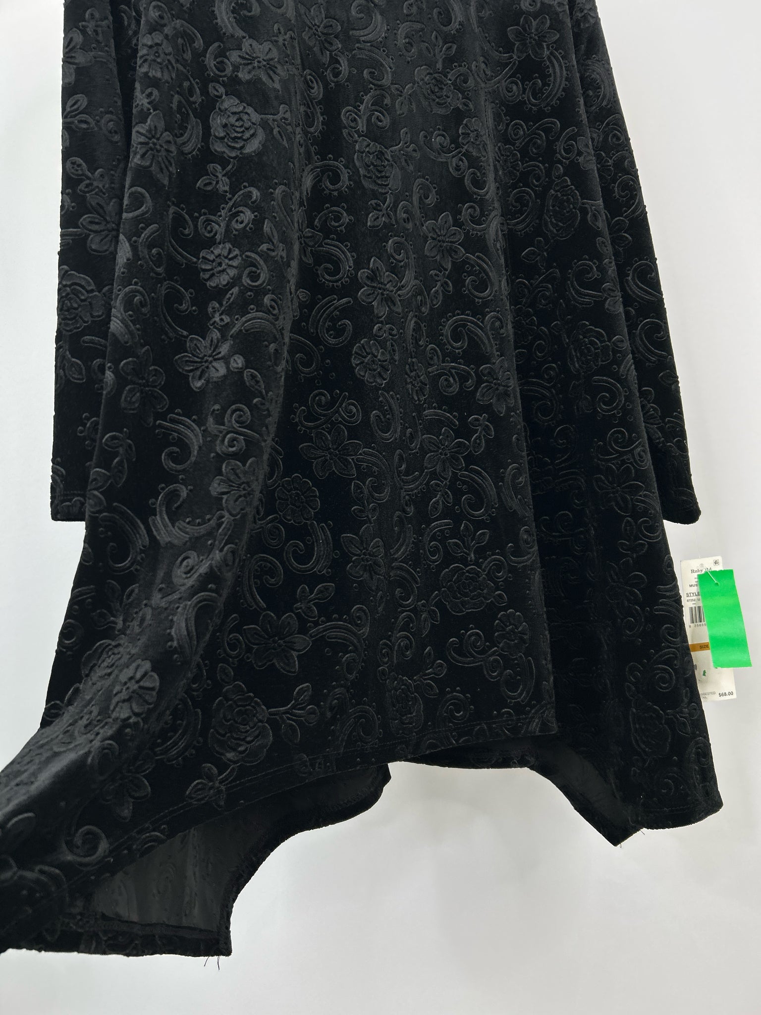RUBY RD. Size 3X Black Women Top NWT