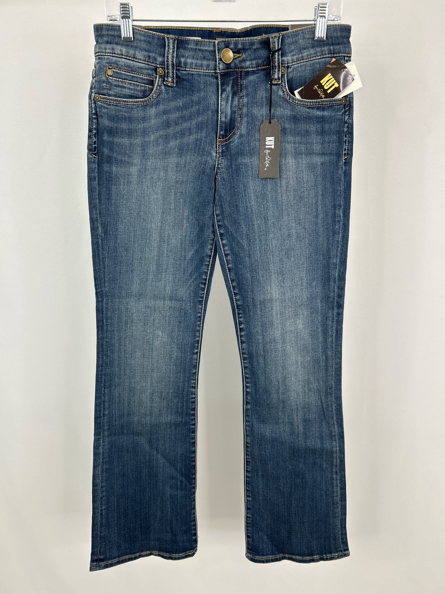 KUT FROM THE KLOTH Size 6S BLUE DENIM Women jeans