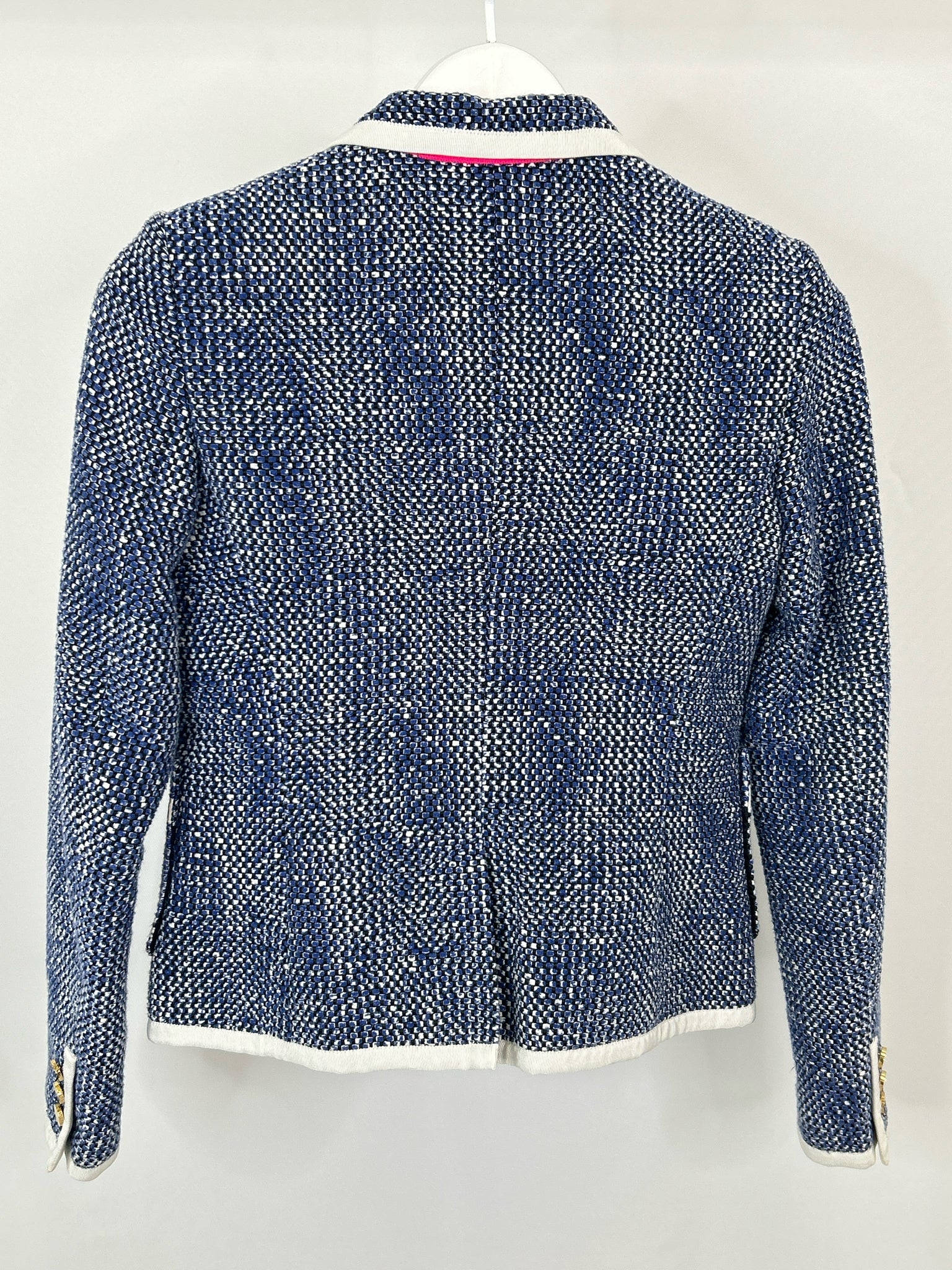 JUICY COUTURE Size 4 Blue Women Blazer